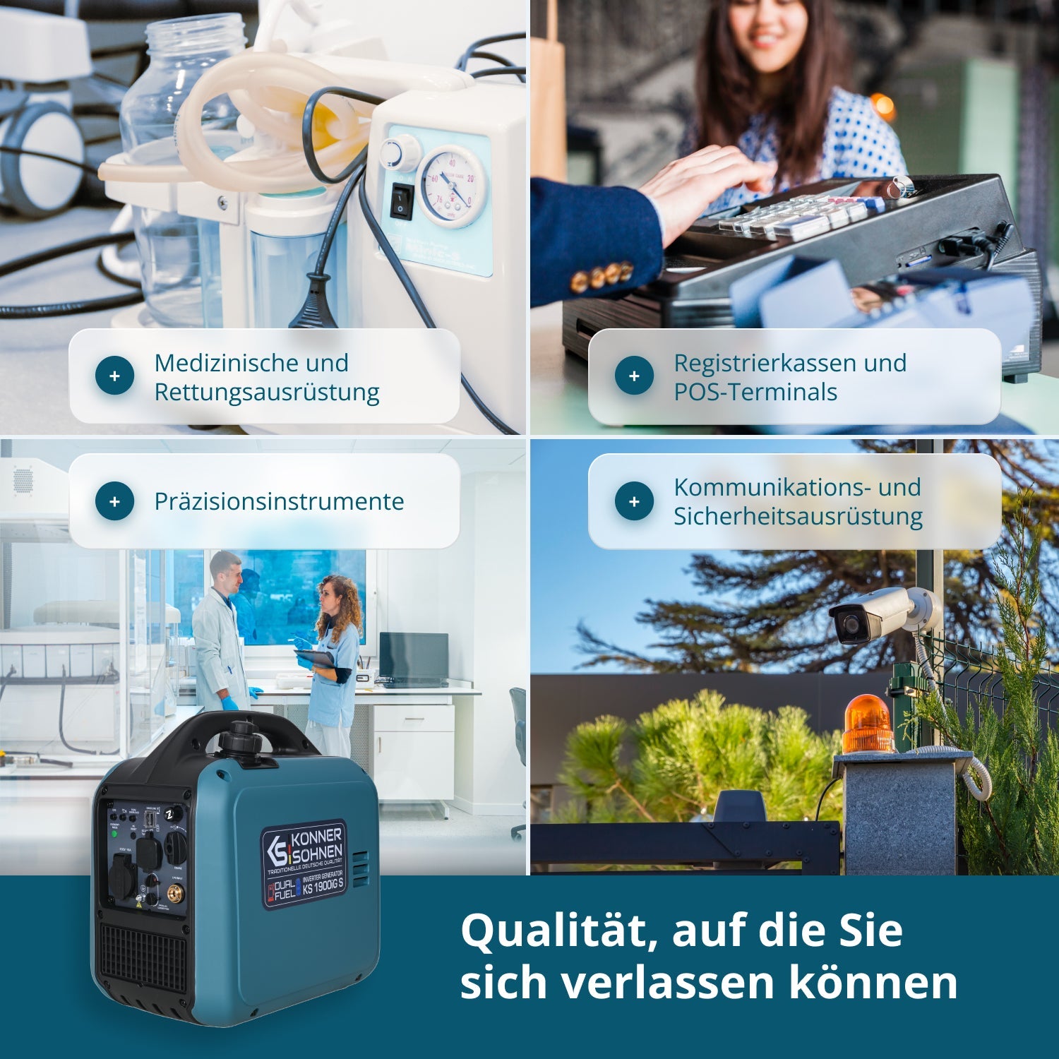 Invertergenerator (Gas/Benzin) KS 1900iG S – Inverter-Generatoren