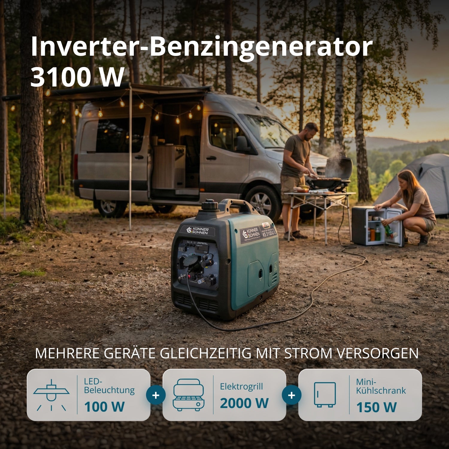 LPG/Benzin-Inverter-Generator KS 3100iG S – Inverter-Generatoren