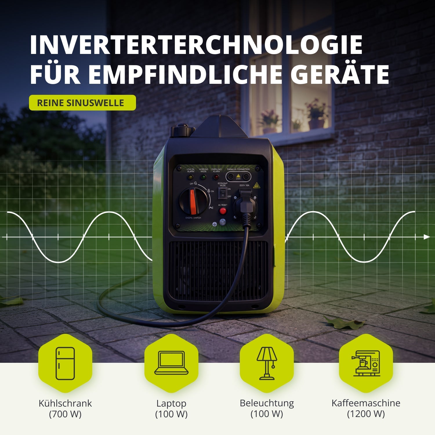 Inverter-Generator KSB 18i S – Inverter-Generatoren