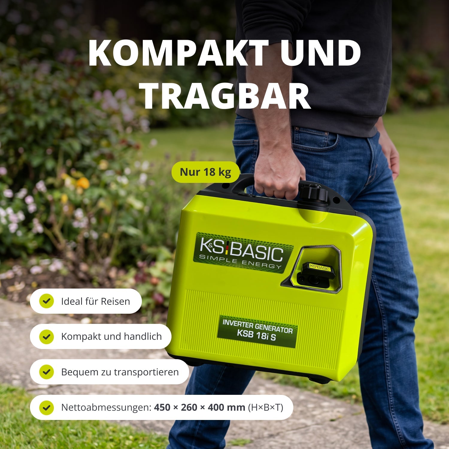 Inverter-Generator KSB 18i S – Inverter-Generatoren