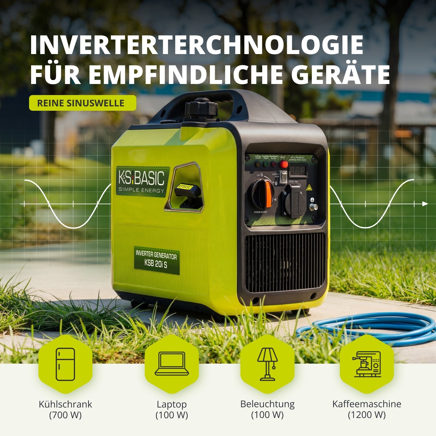 Inverter-Generator KSB 20i S – Inverter-Generatoren