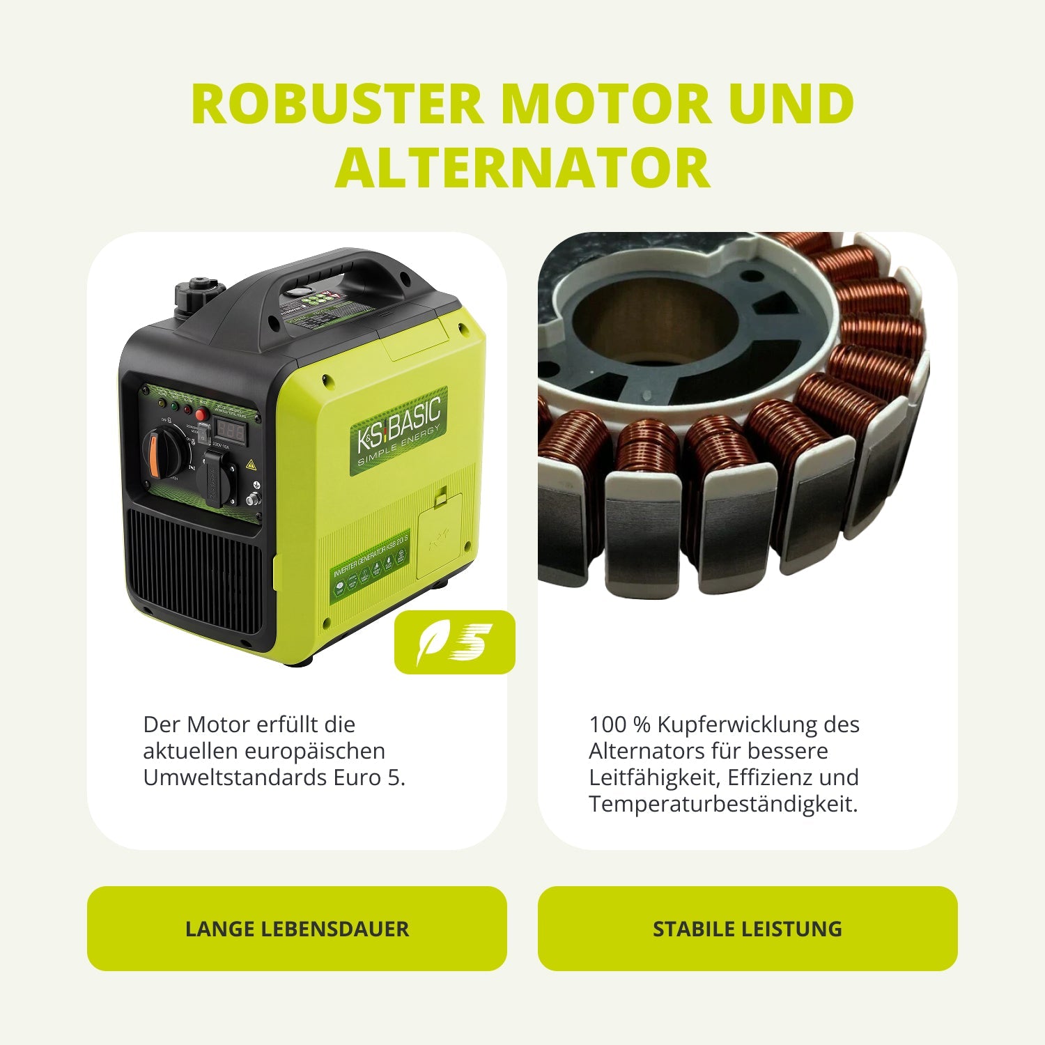 Inverter-Generator KSB 20i S – Inverter-Generatoren