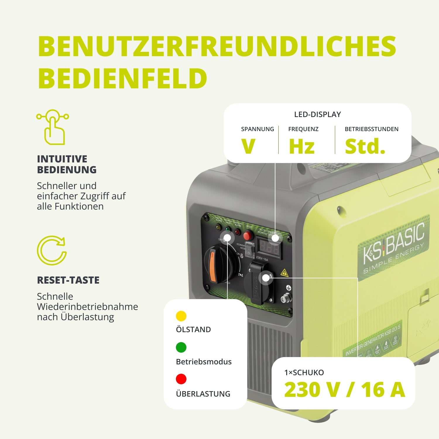 Inverter-Generator KSB 20i S – Inverter-Generatoren