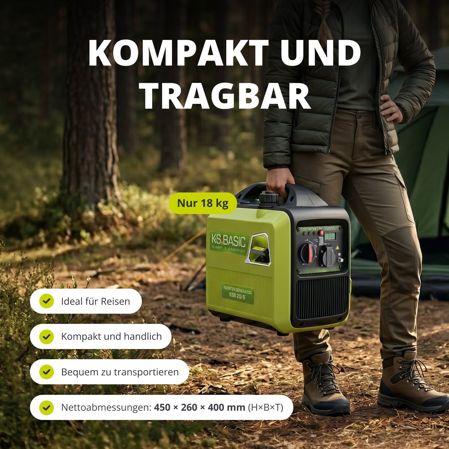 Inverter-Generator KSB 20i S – Inverter-Generatoren
