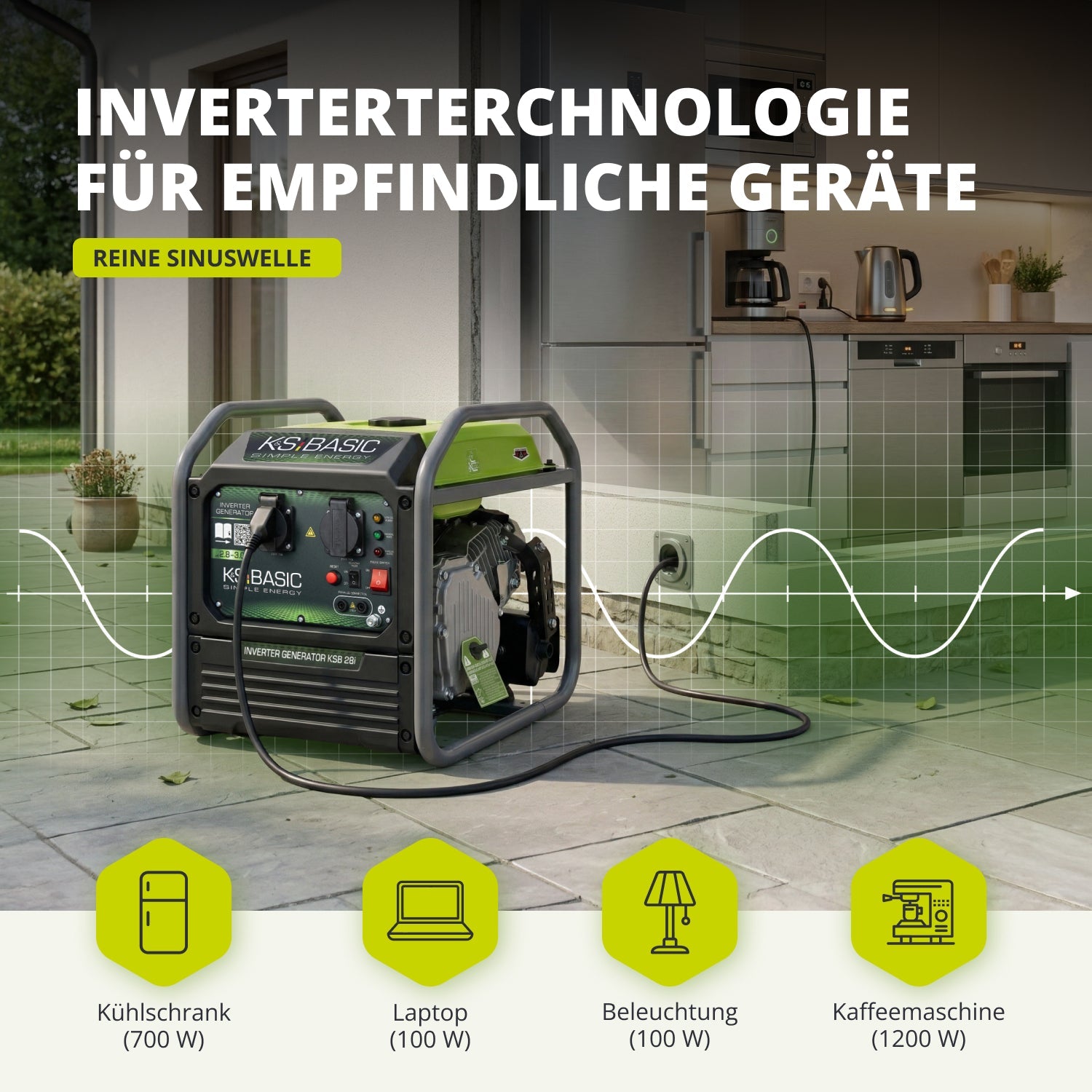 Inverter-Generator KSB 28i – Inverter-Generatoren