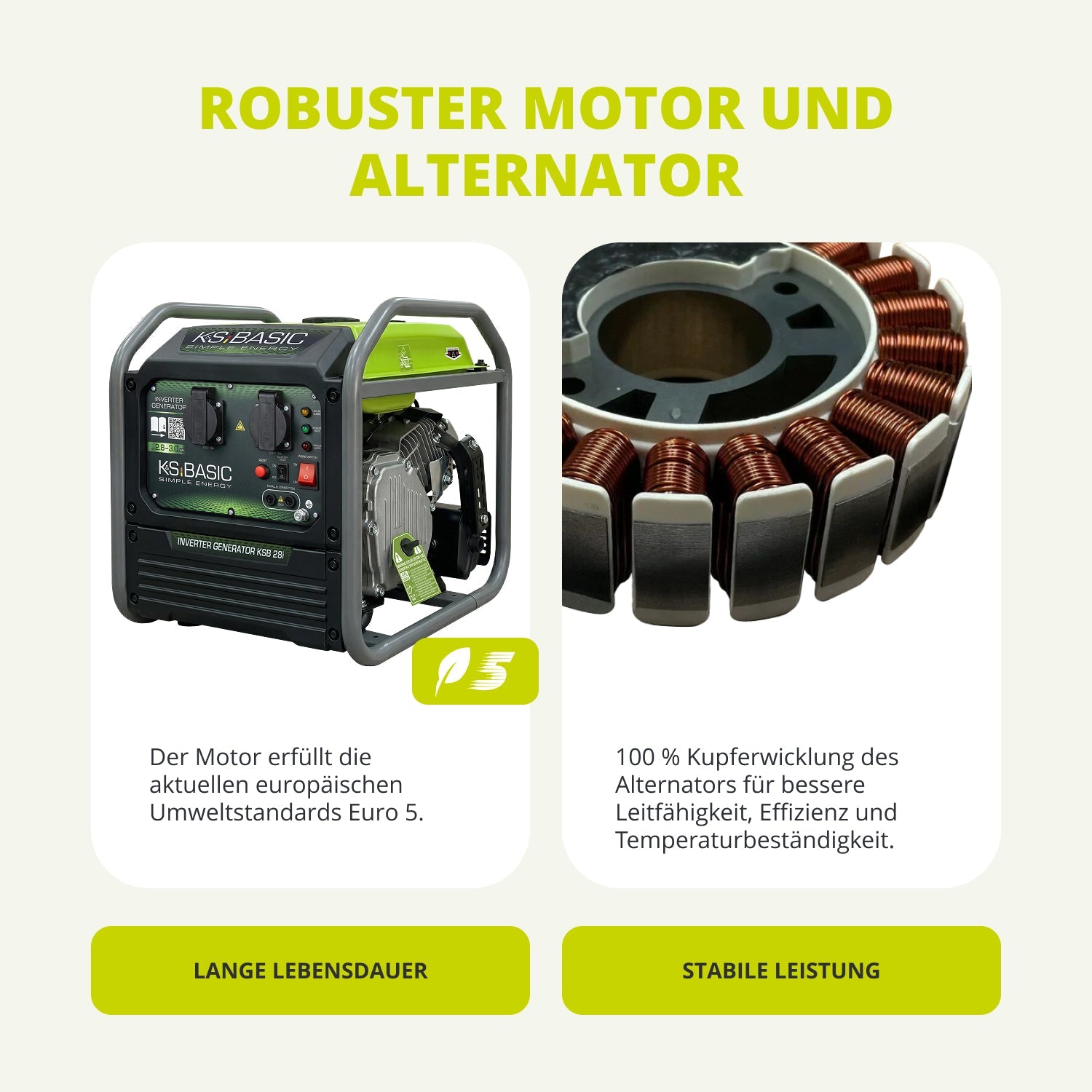 Inverter-Generator KSB 28i – Inverter-Generatoren