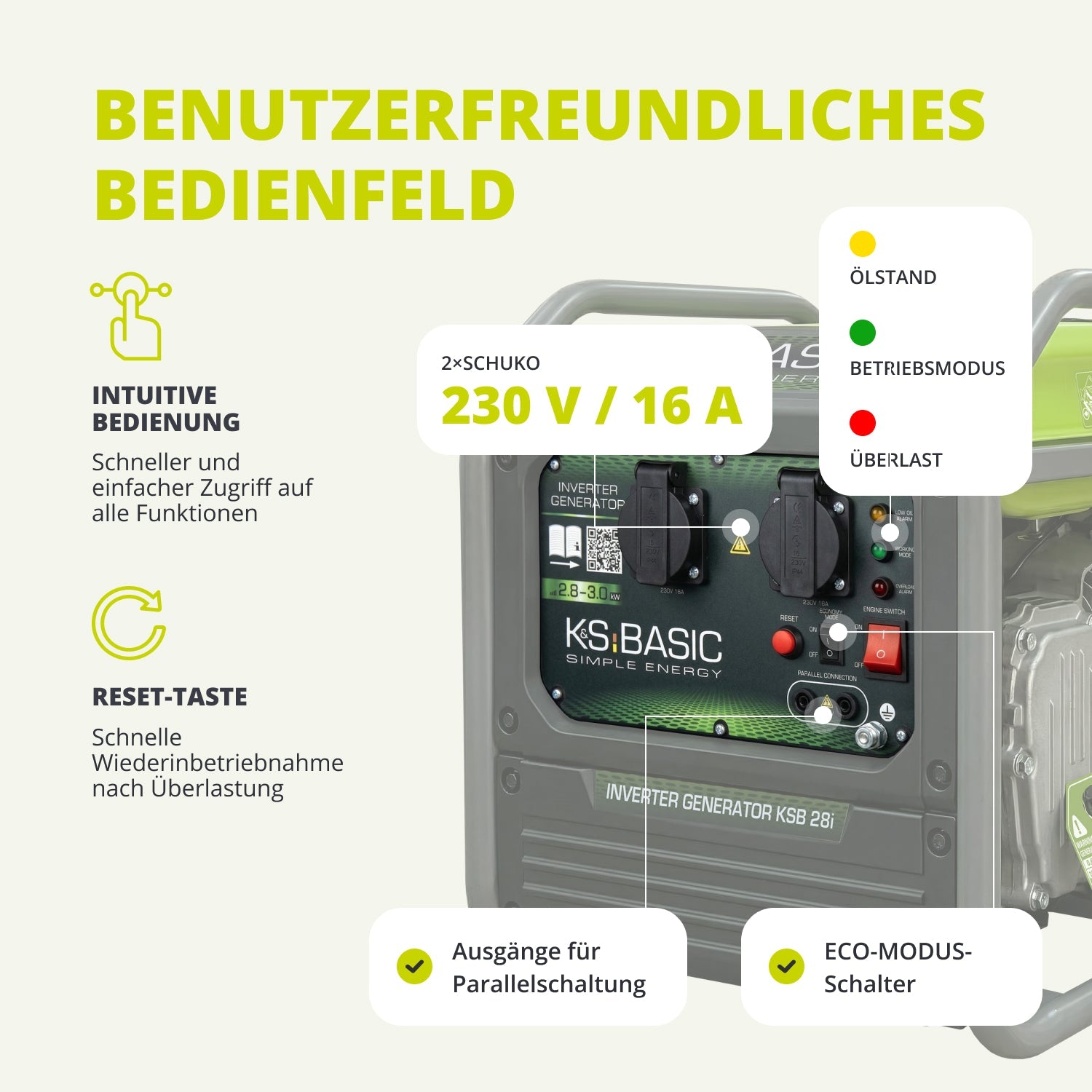 Inverter-Generator KSB 28i – Inverter-Generatoren