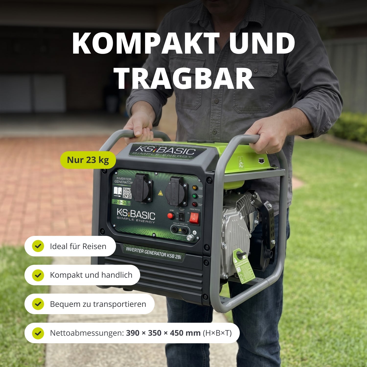 Inverter-Generator KSB 28i – Inverter-Generatoren