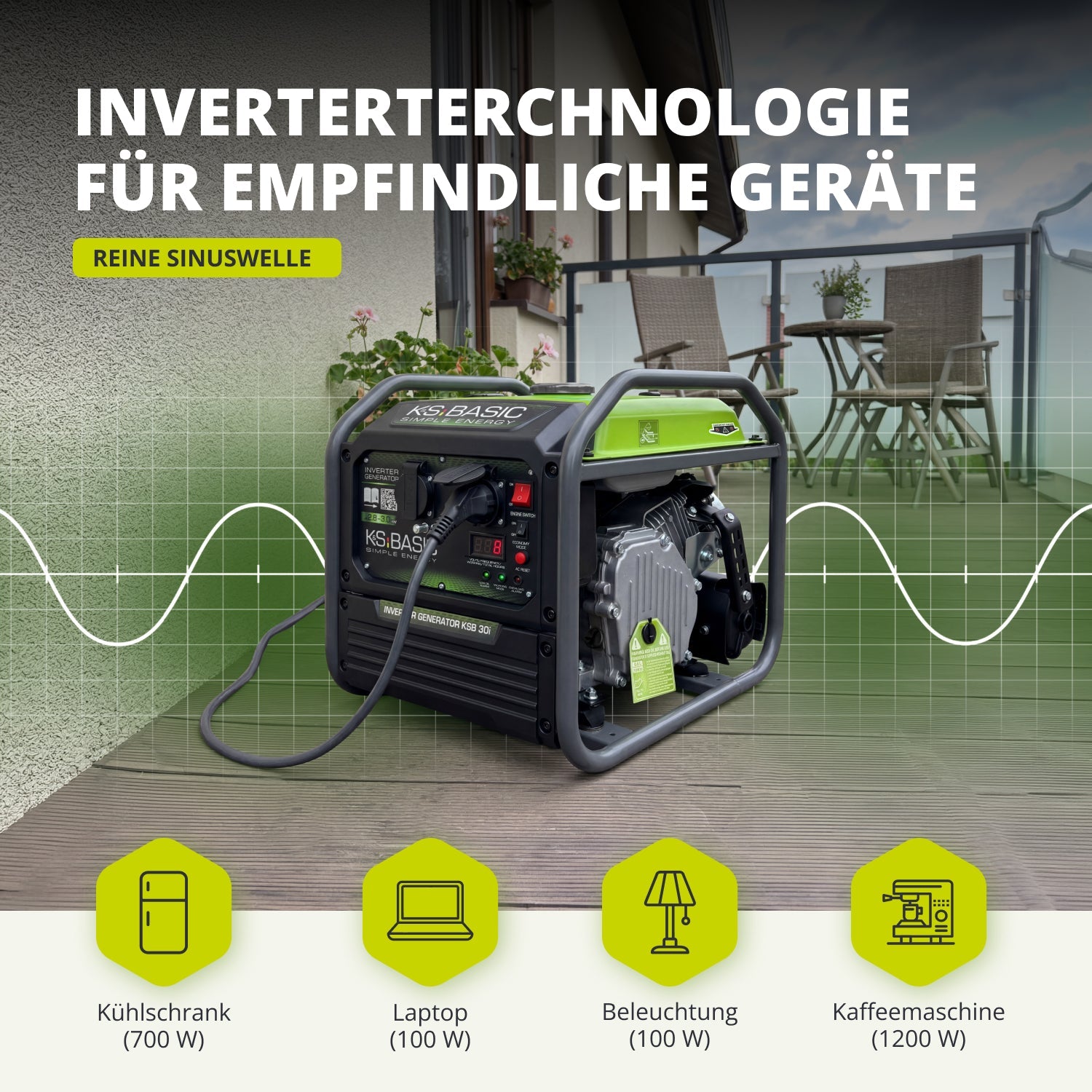 Inverter-Generator KSB 30i – Inverter-Generatoren