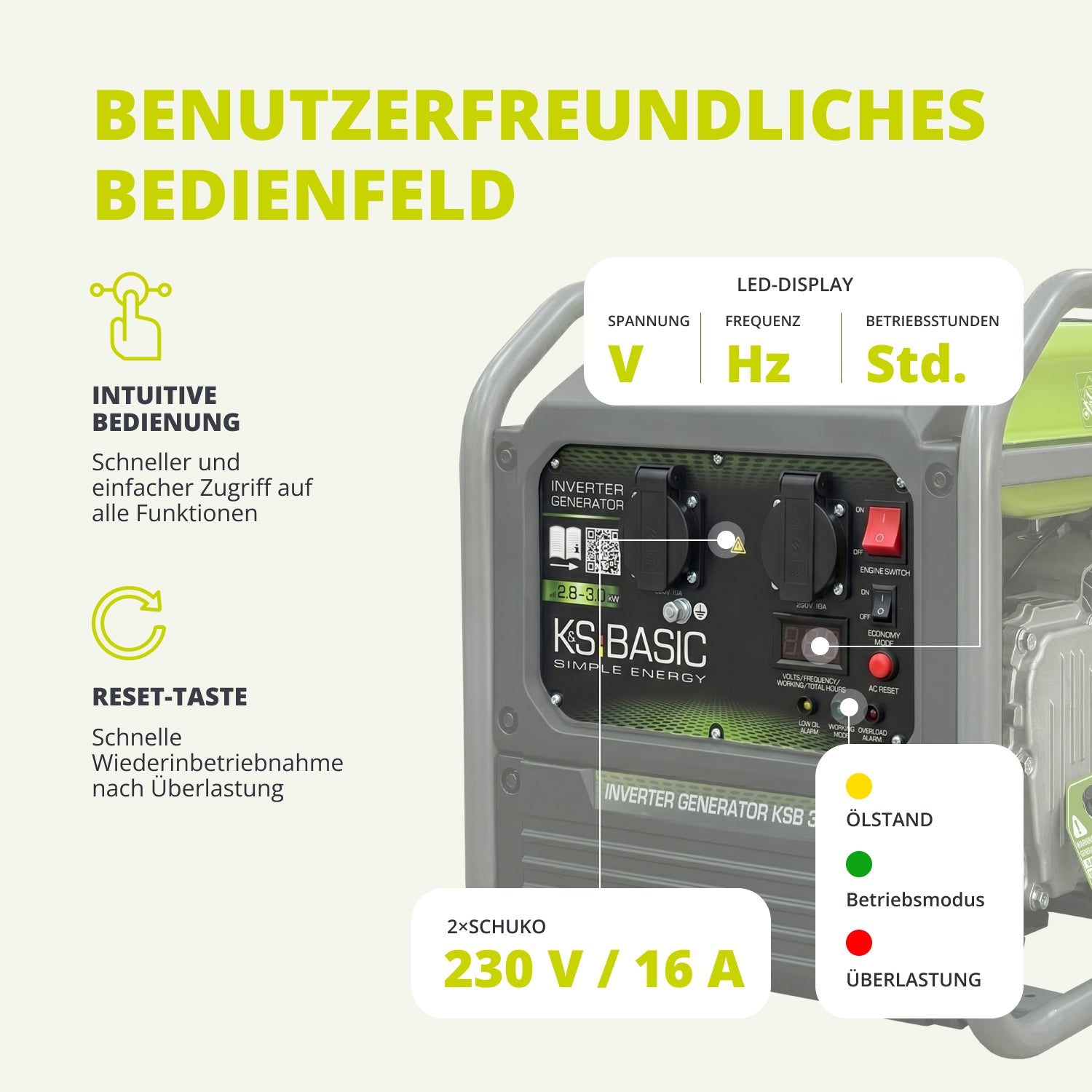 Inverter-Generator KSB 30i – Inverter-Generatoren
