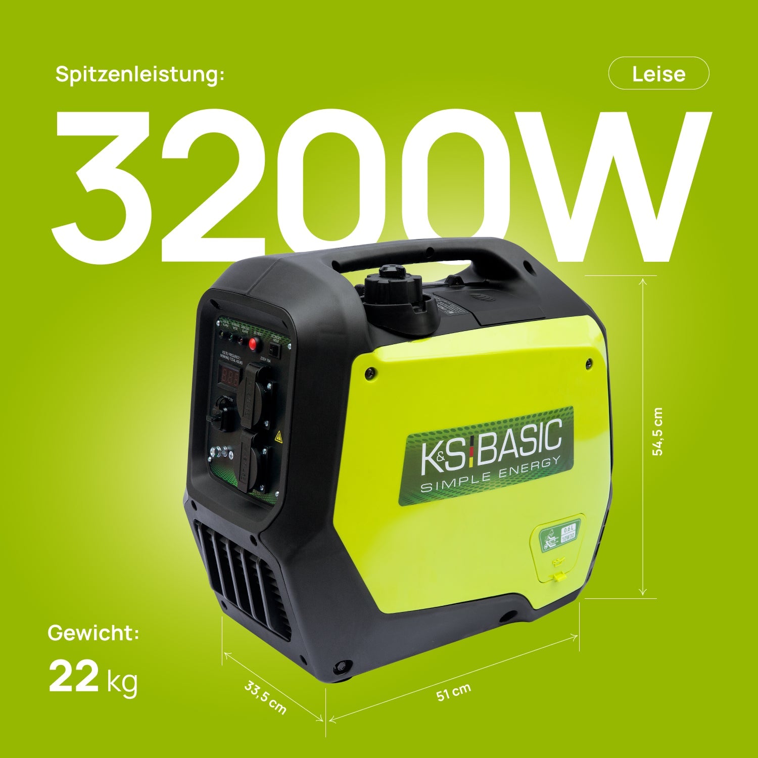 Invertergenerator KSB 32i S – Inverter-Generatoren