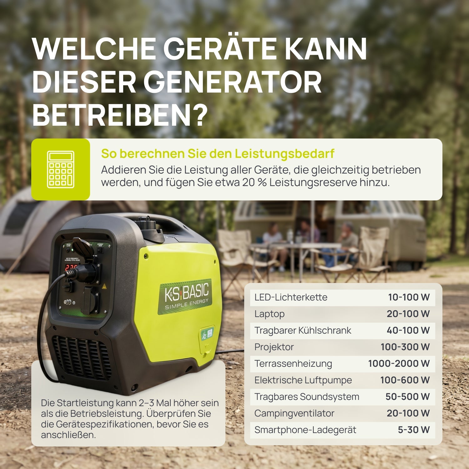Invertergenerator KSB 32i S – Inverter-Generatoren