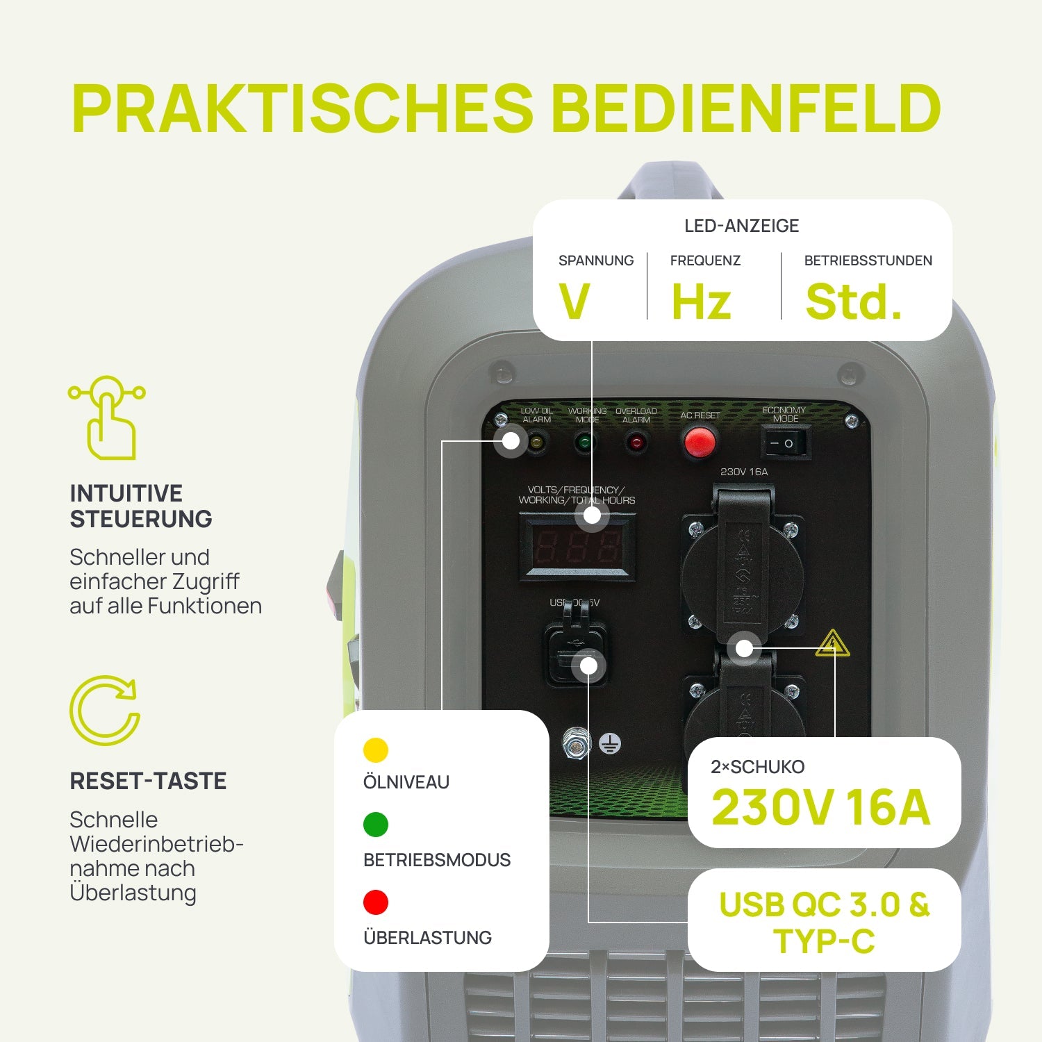 Invertergenerator KSB 32i S – Inverter-Generatoren