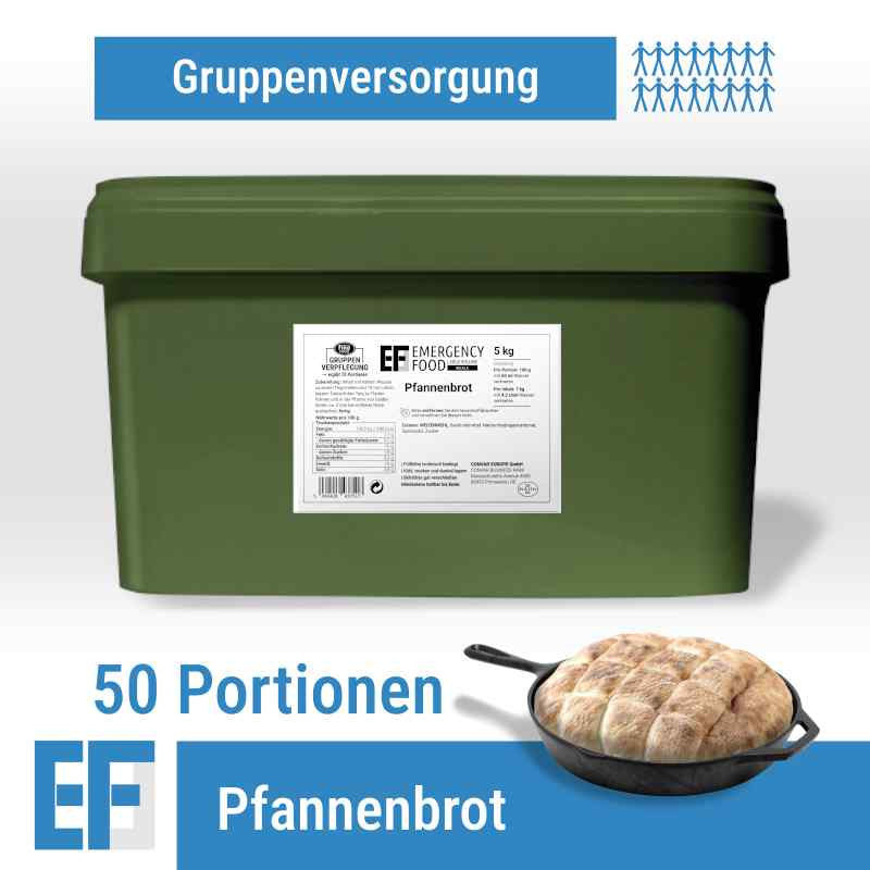 EF BASICS Pfannenbrot (5kg) (ESL) 2 x 25 Portionen