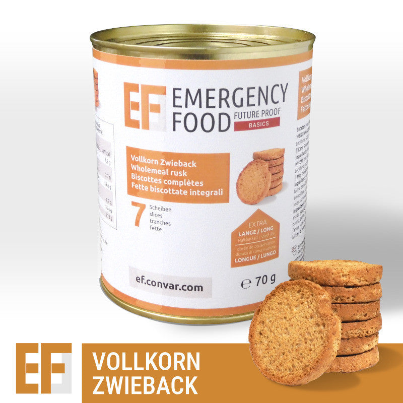 EF BASICS Zwieback (70g) 12x
