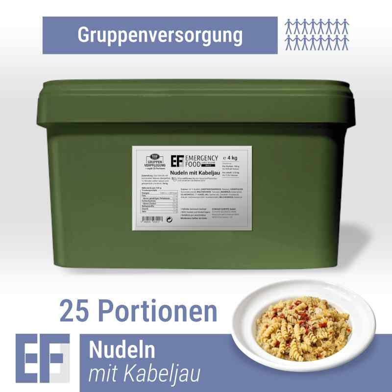 EF MEALS Nudeln mit Kabeljau (4kg)