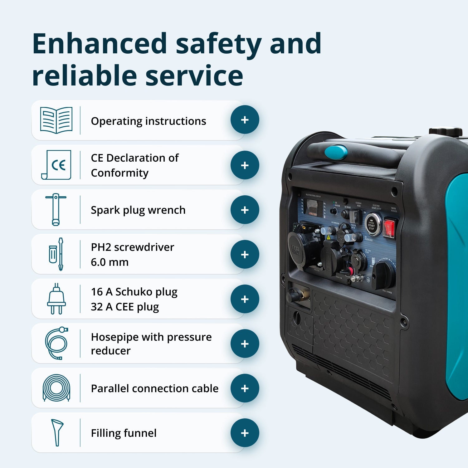 LPG/Benzin-Inverter-Generator KS 5500iEG S – Inverter-Generatoren