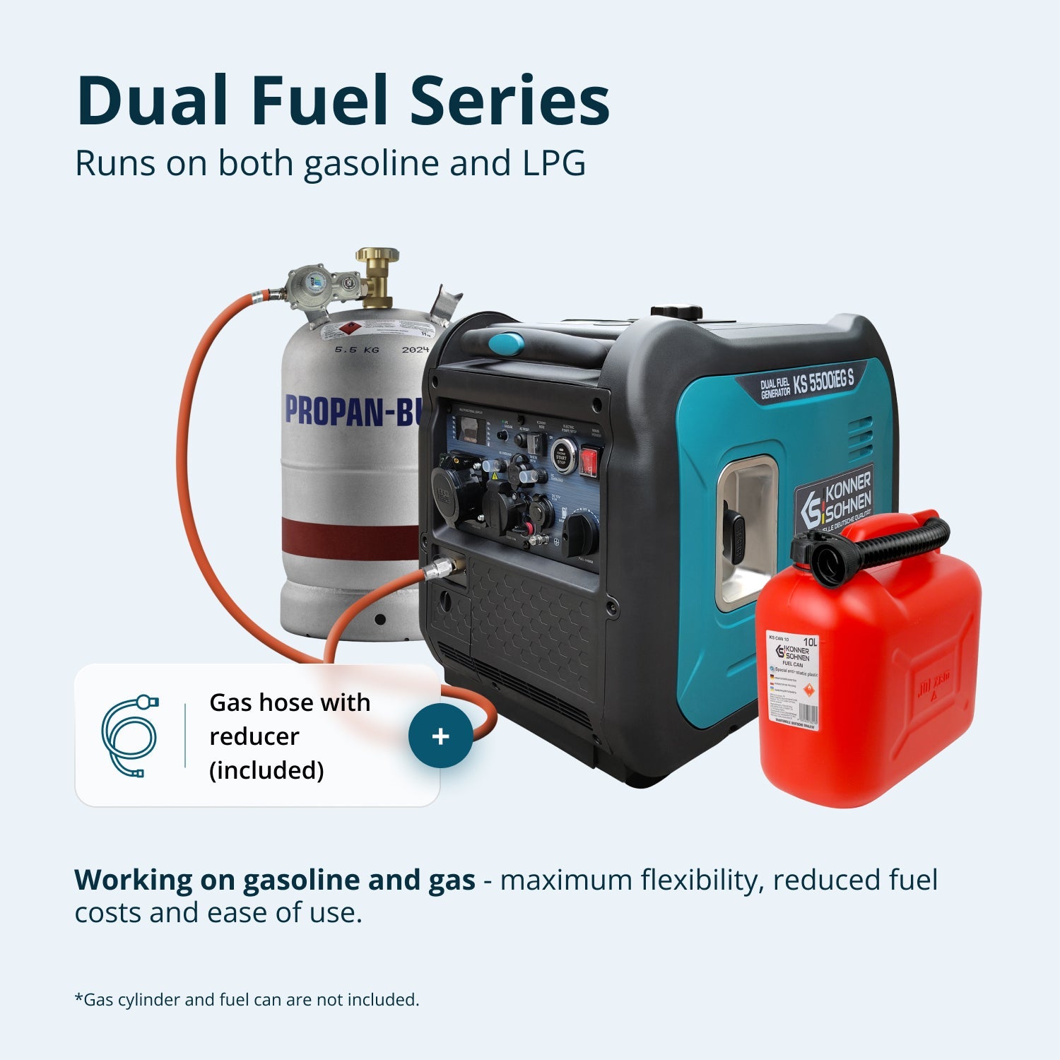 LPG/Benzin-Inverter-Generator KS 5500iEG S – Inverter-Generatoren