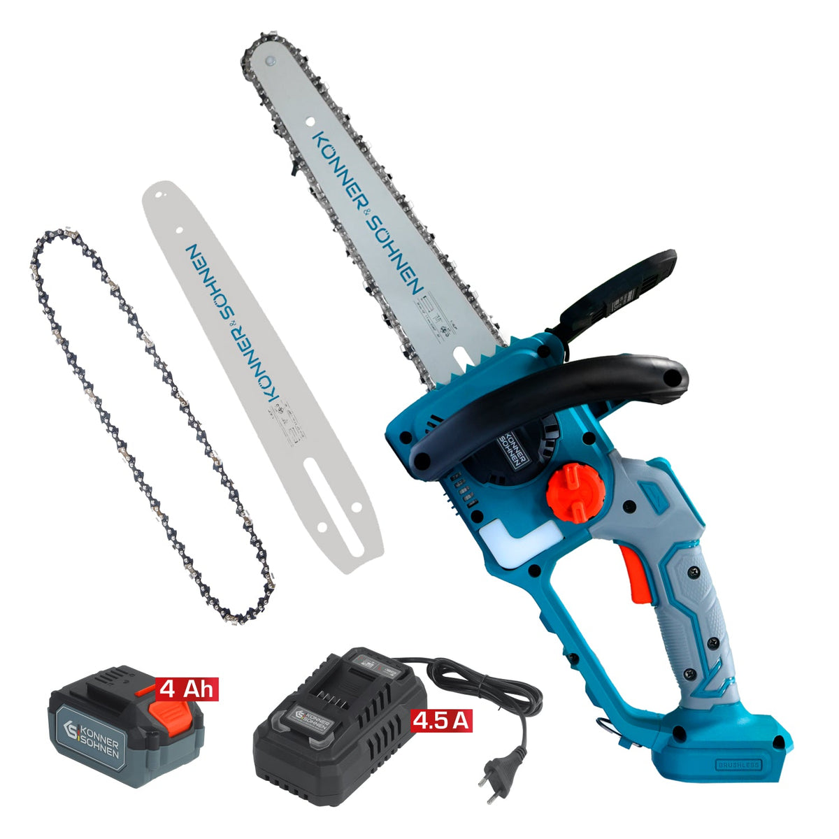 Akku-Mini-Kettensäge KS MCS20V-12 SET