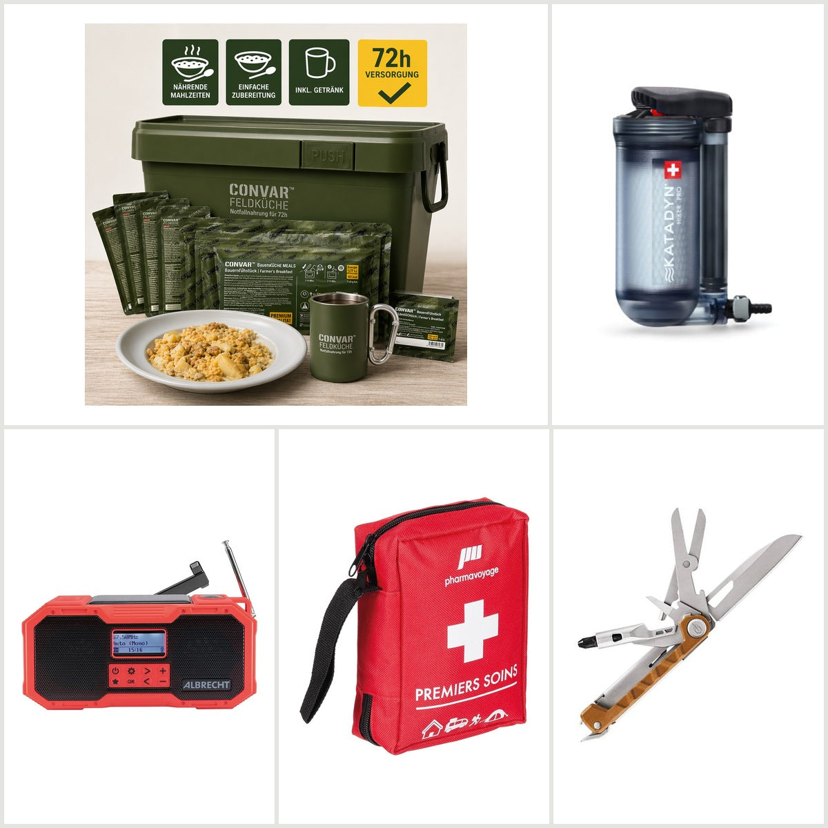 Familien-Starter 72h – Notfallpaket für die ganze Familie