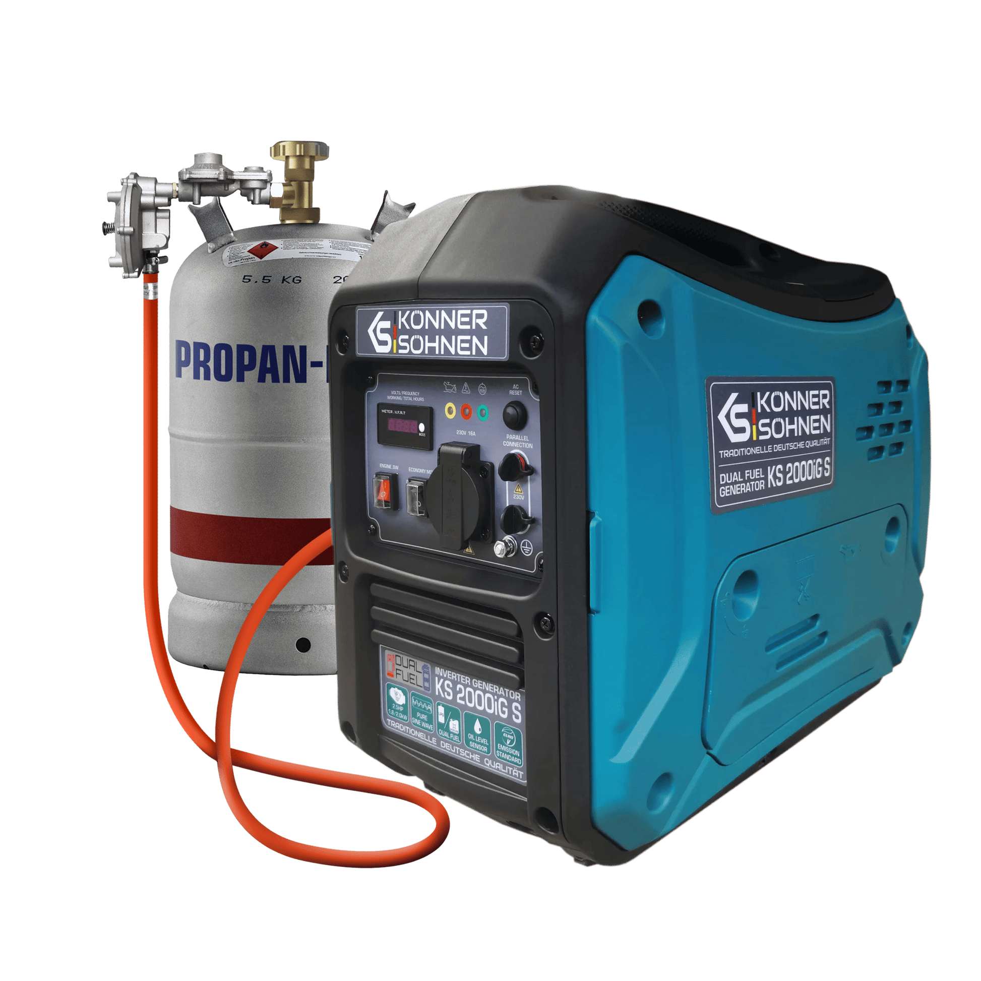 LPG/Benzin-Inverter-Generator KS 2000iG S – Inverter-Generatoren
