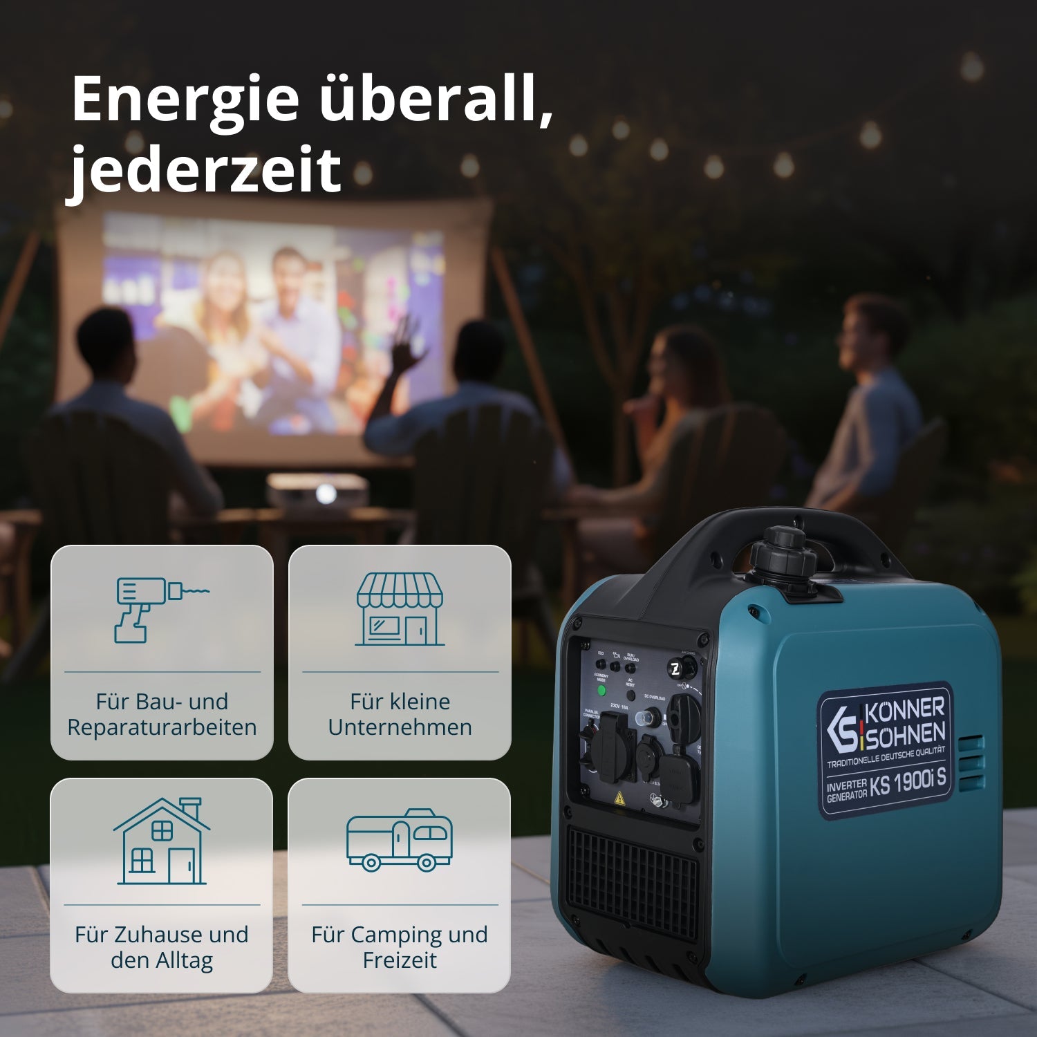 Inverter-Generator KS 1900i S – Inverter-Generatoren