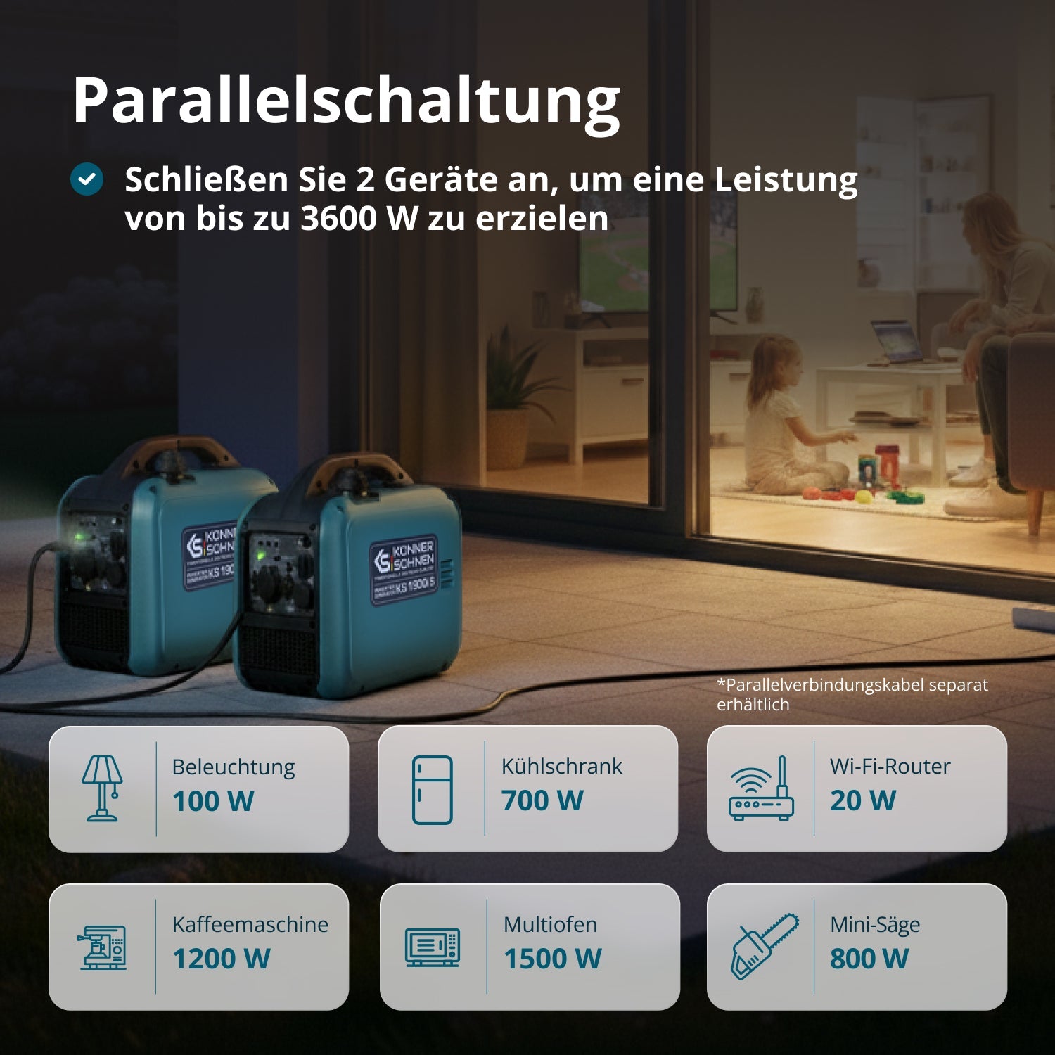 Inverter-Generator KS 1900i S – Inverter-Generatoren
