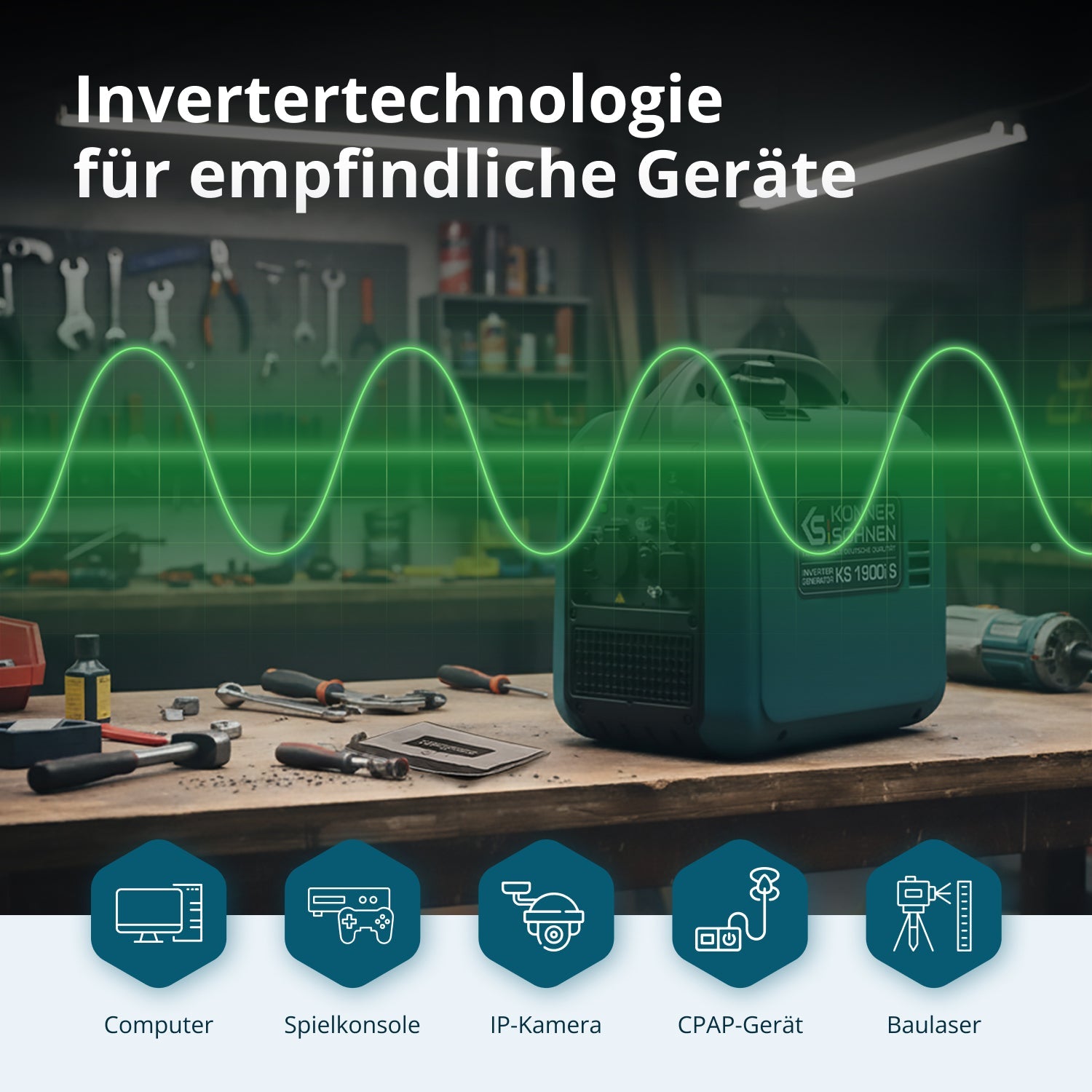 Inverter-Generator KS 1900i S – Inverter-Generatoren