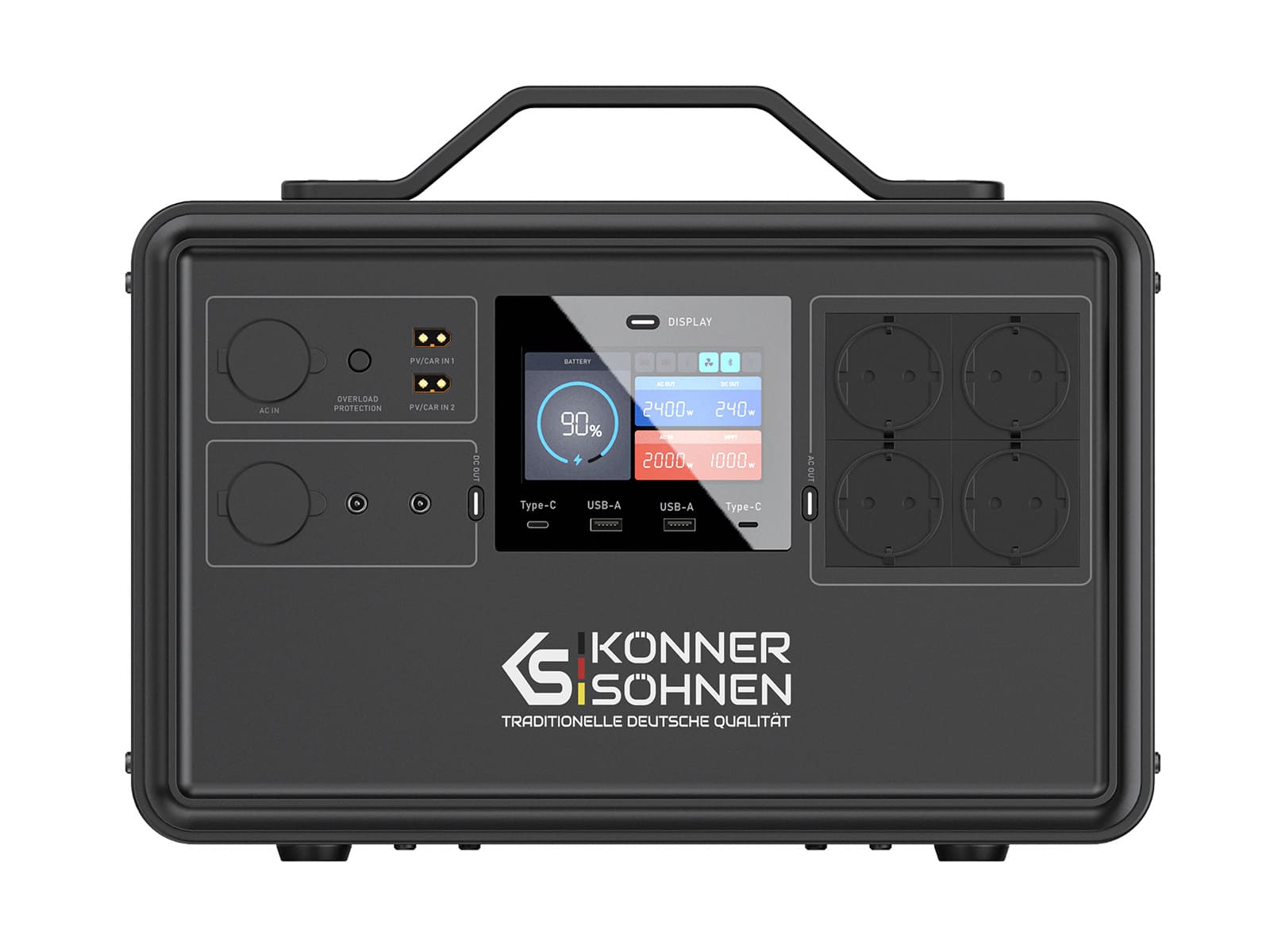 Tragbare Powerstation KS 2400PS – Powerstation