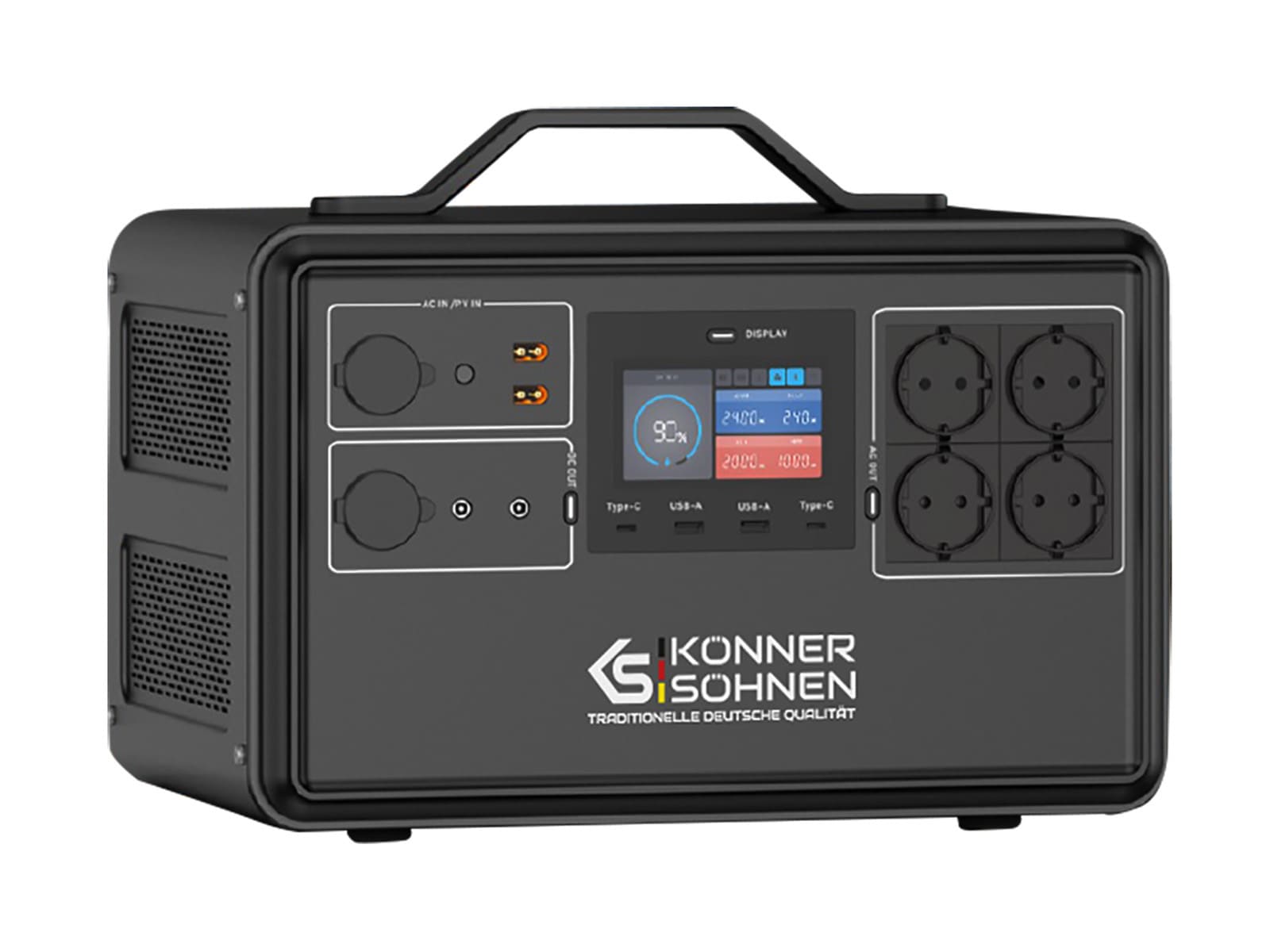 Tragbare Powerstation KS 2400PS – Powerstation