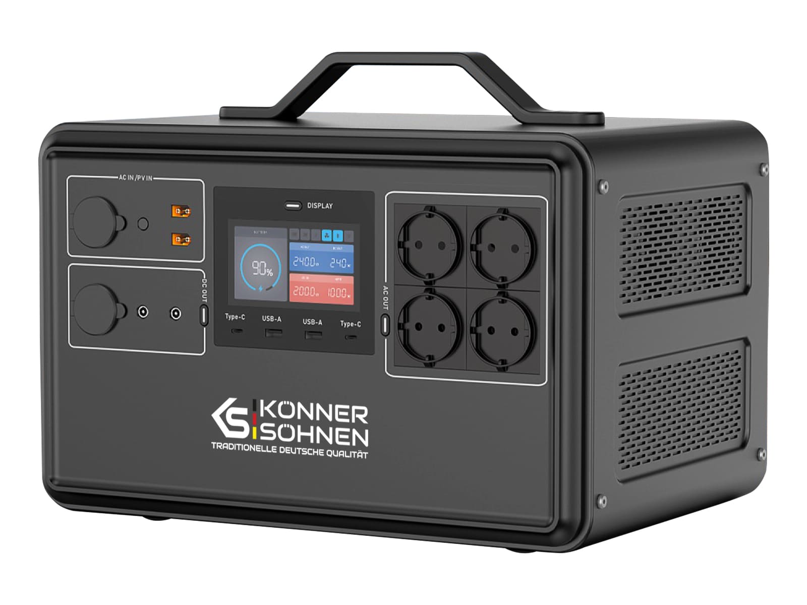 Tragbare Powerstation KS 2400PS – Powerstation