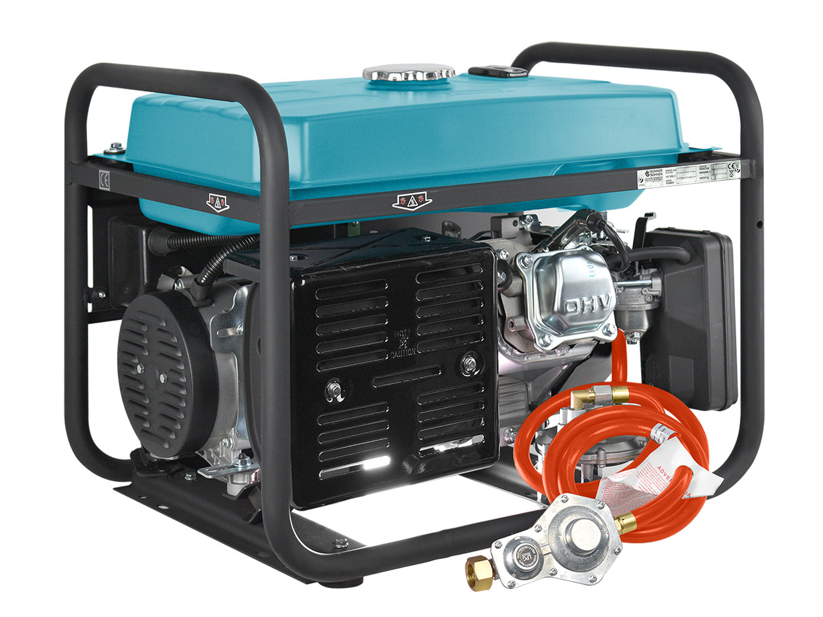 LPG/Benzin-Generator KS 5000E G – Gas- & Hybrid-Stromerzeuger