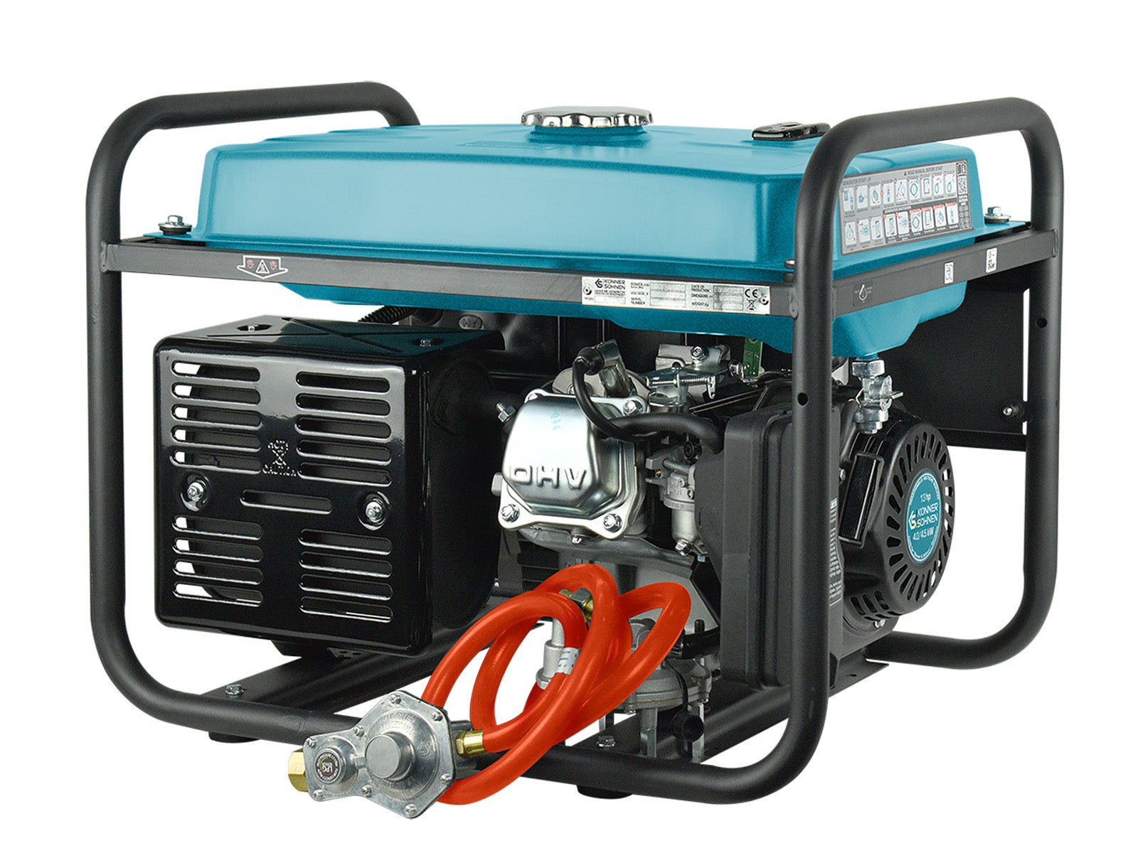 LPG/Benzin-Generator KS 5000E G – Gas- & Hybrid-Stromerzeuger