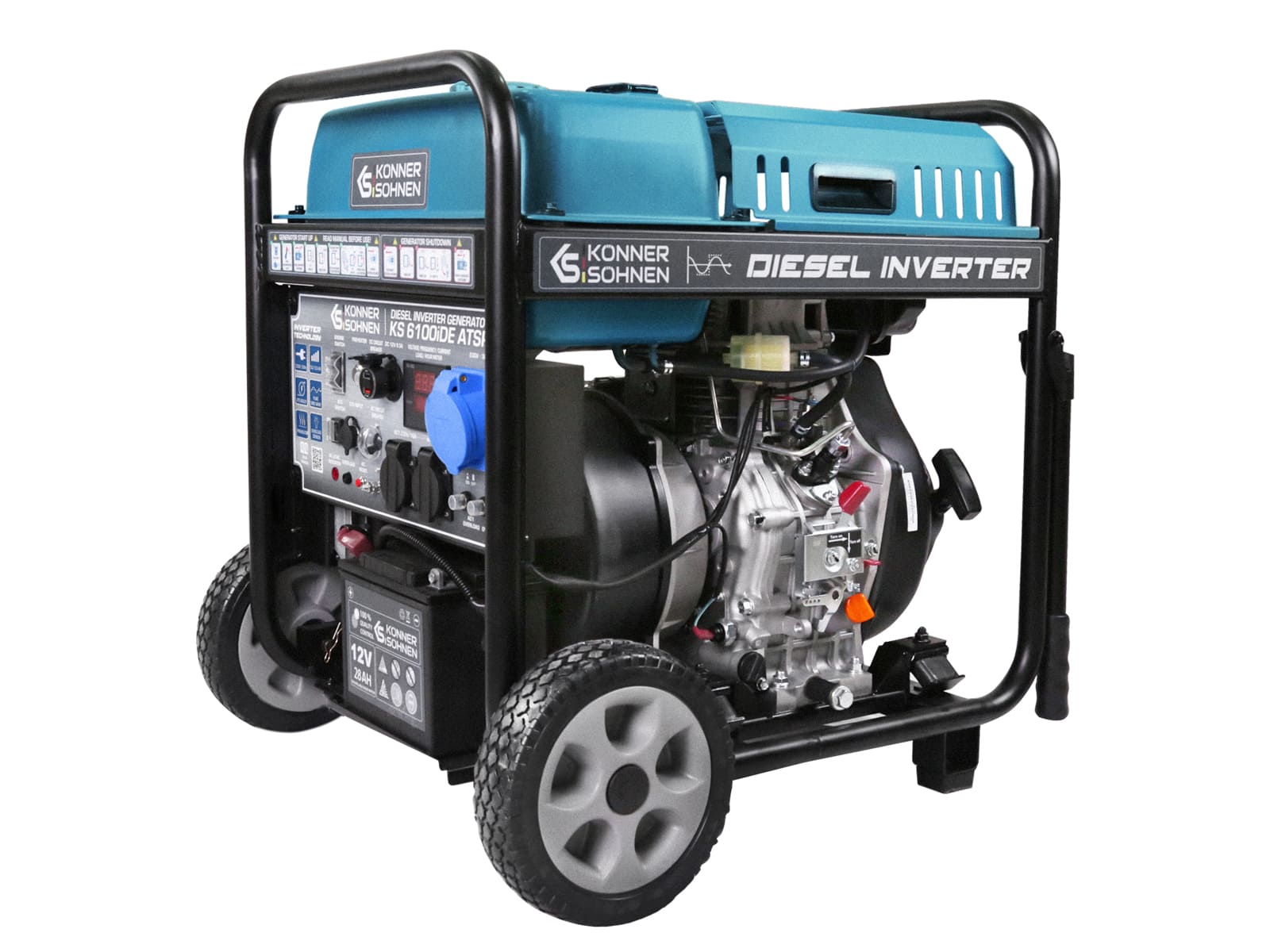 Diesel-Inverter-Generator KS 6100iDE ATSR – Diesel-Stromerzeuger