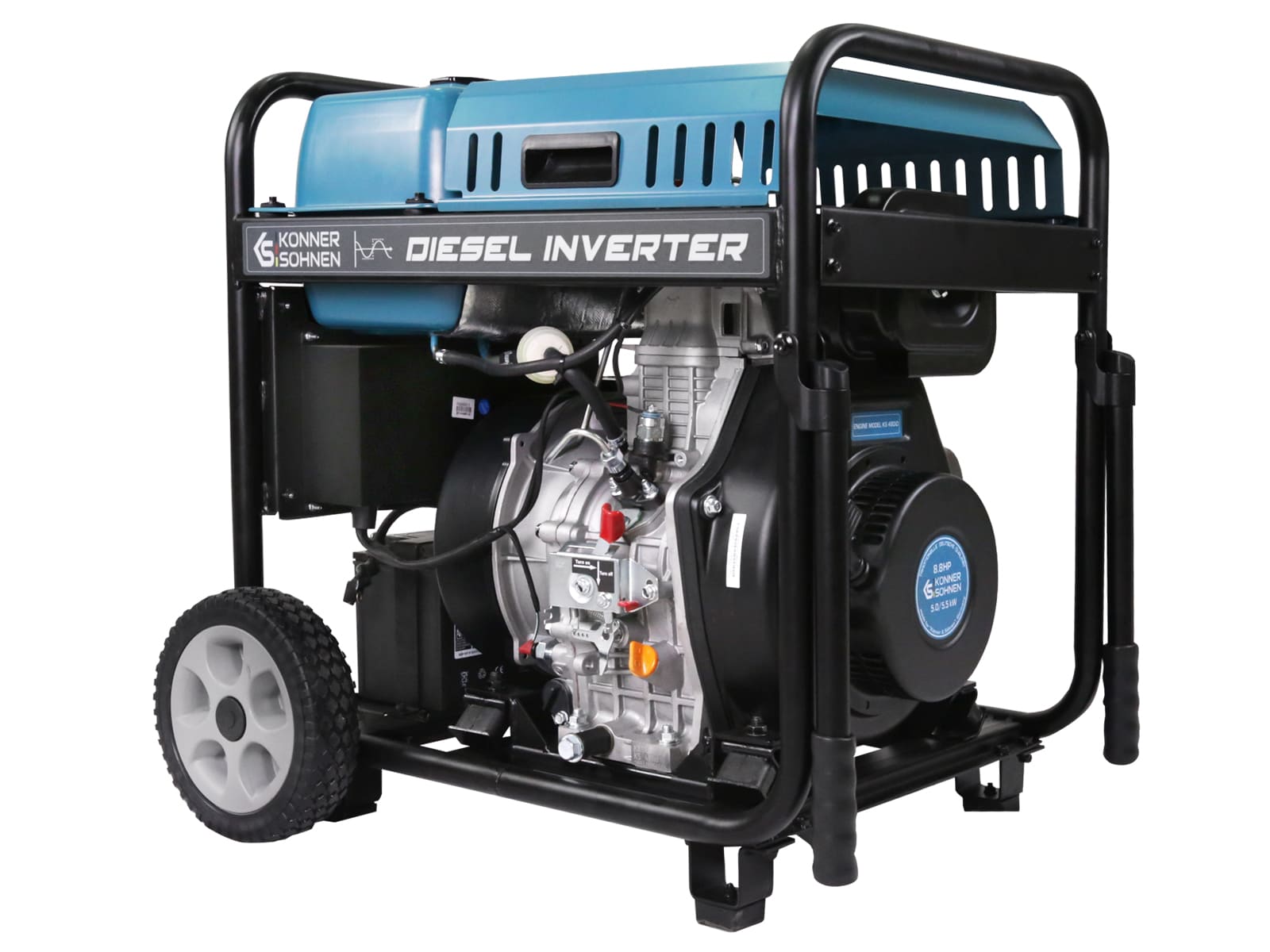 Diesel-Inverter-Generator KS 6100iDE ATSR – Diesel-Stromerzeuger