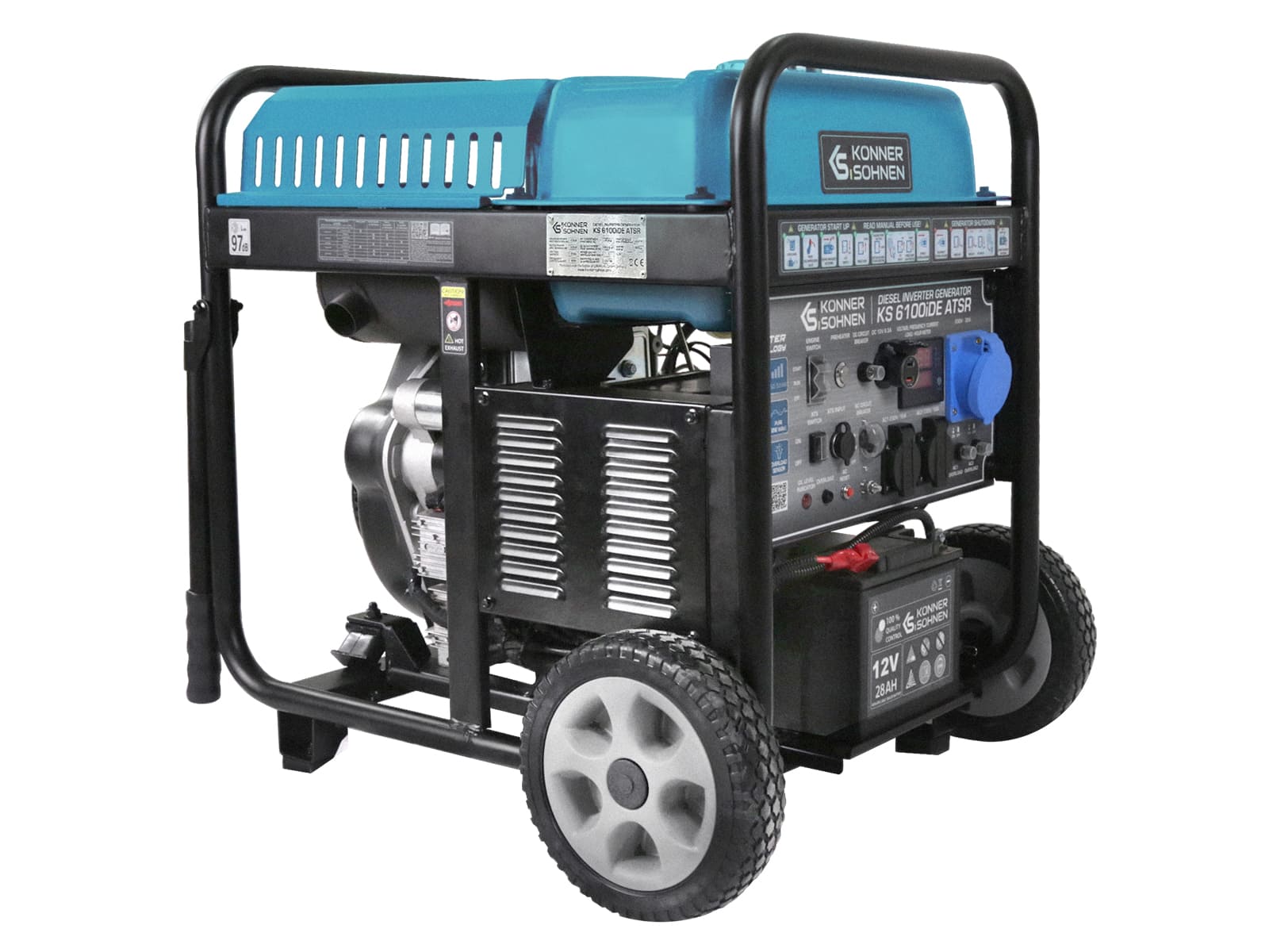 Diesel-Inverter-Generator KS 6100iDE ATSR – Diesel-Stromerzeuger