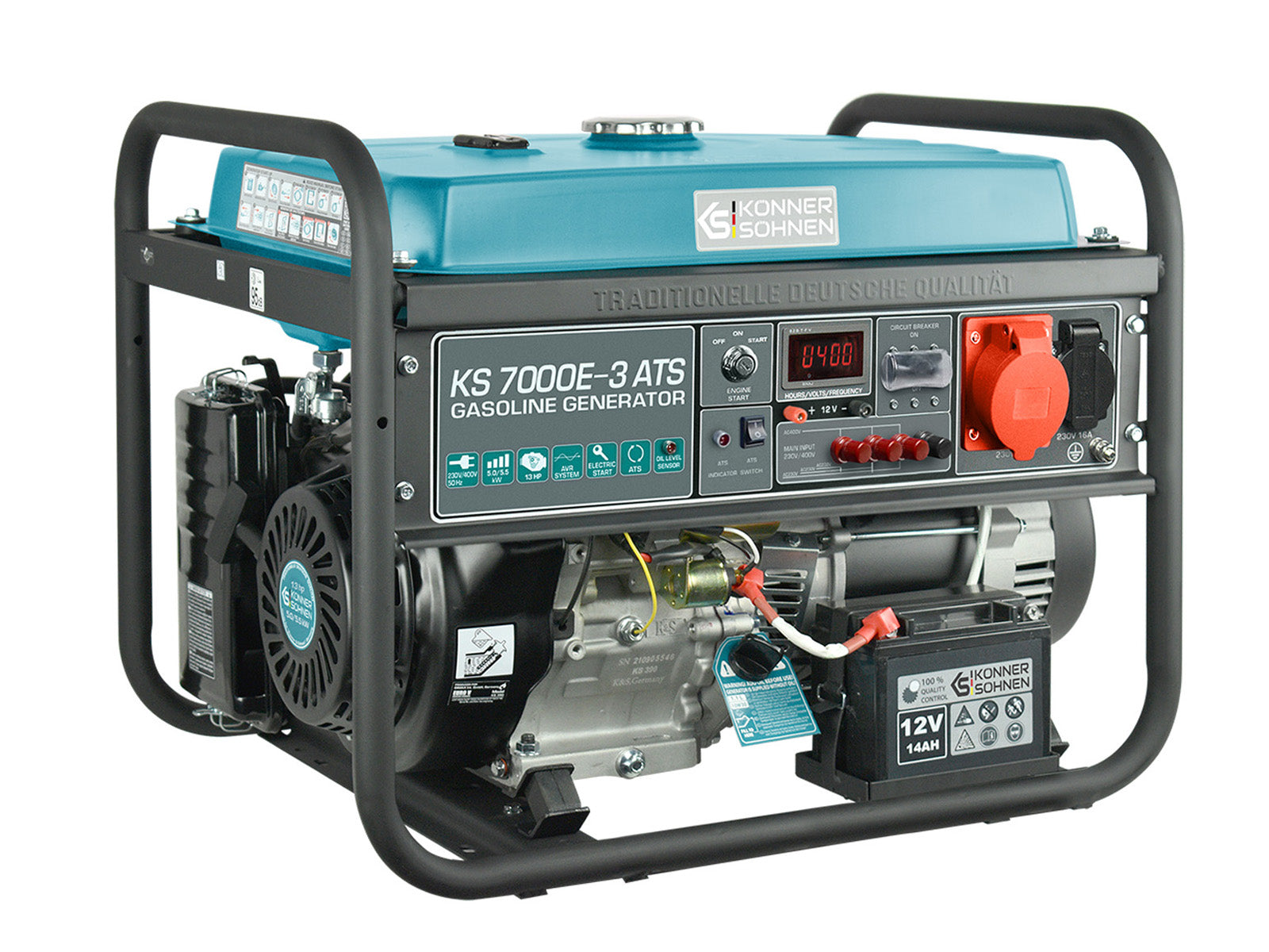 Benzin-Generator KS 7000E-3 ATS – Benzin-Stromerzeuger