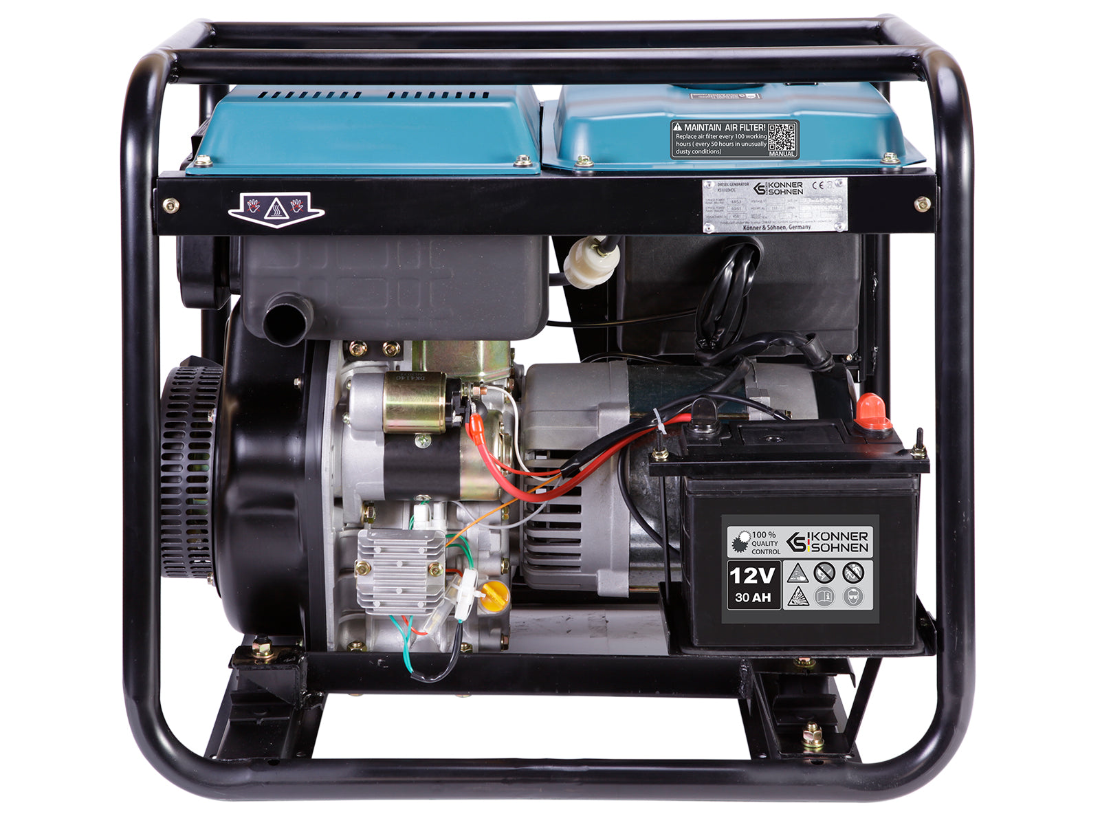 Diesel-Generator KS 8100HDE-1/3 ATSR (EURO V) – Diesel-Stromerzeuger
