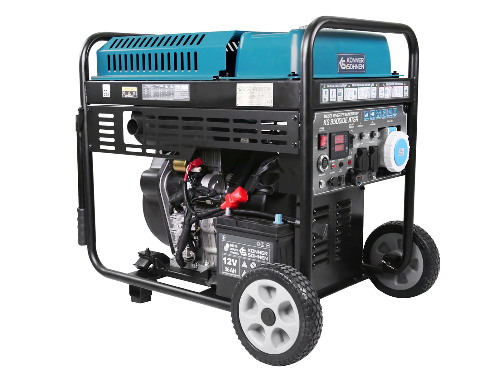 Diesel-Inverter-Generator KS 9500iDE ATSR – Diesel-Stromerzeuger