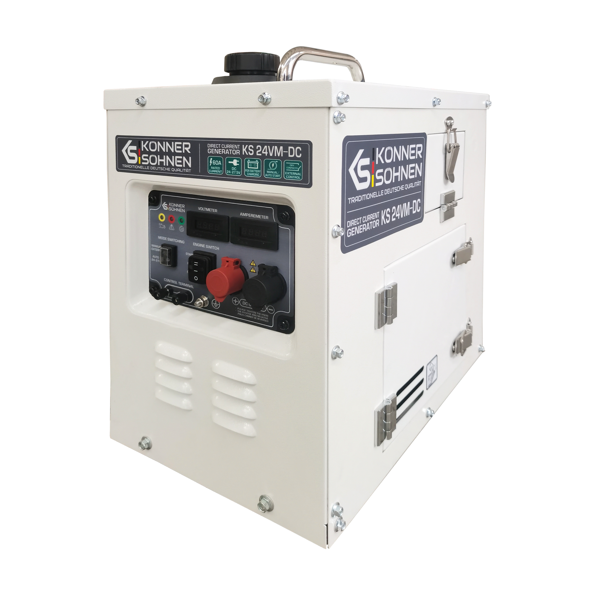 Gleichstromgenerator KS 24VM-DC – Benzin-Stromerzeuger