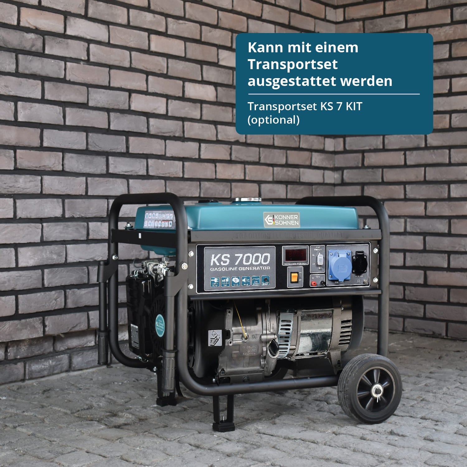 Benzin-Generator KS 7000 – Benzin-Stromerzeuger