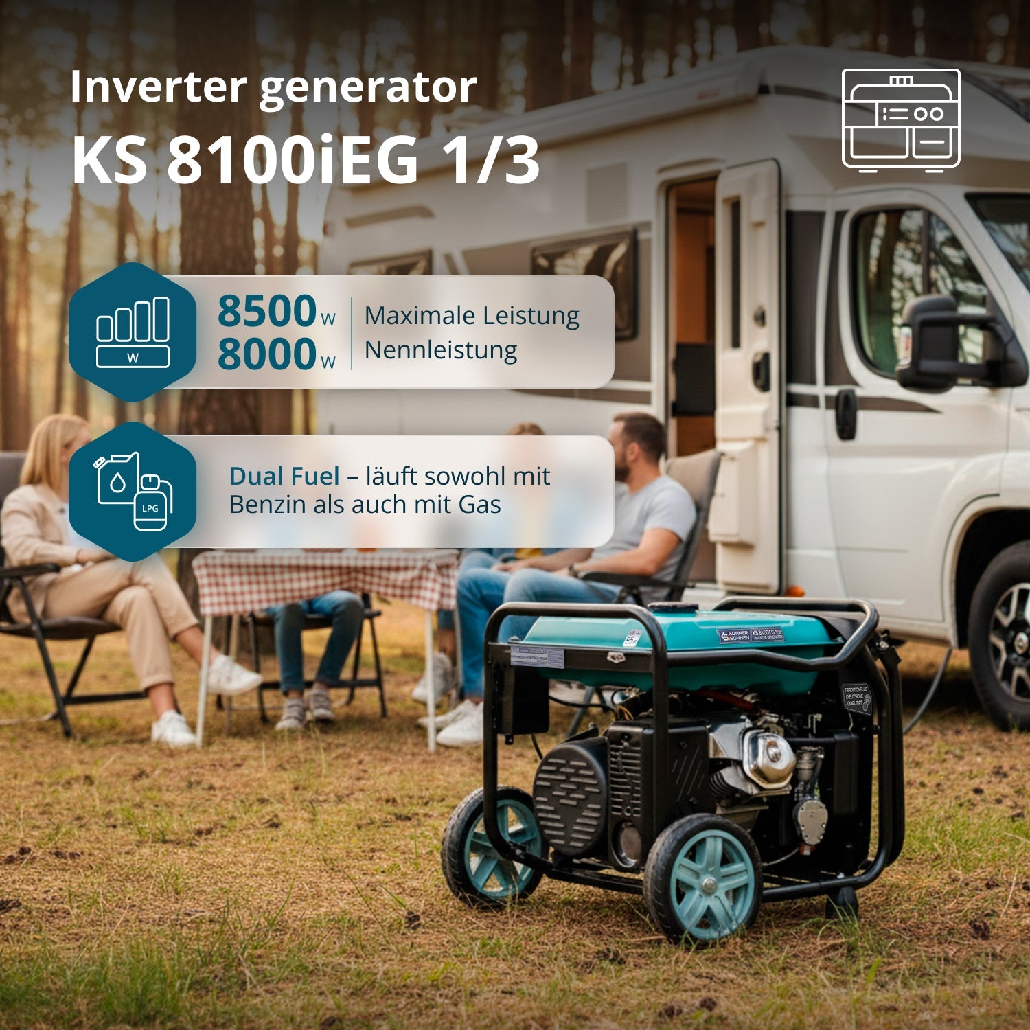 Inverter-Generator KS 8100iEG 1/3 – Inverter-Generatoren
