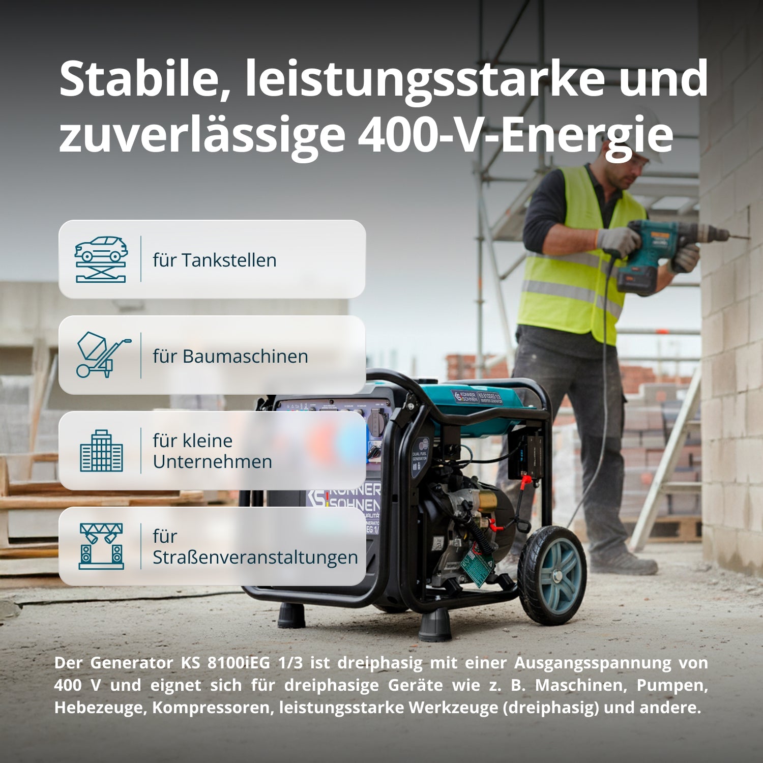 Inverter-Generator KS 8100iEG 1/3 – Inverter-Generatoren