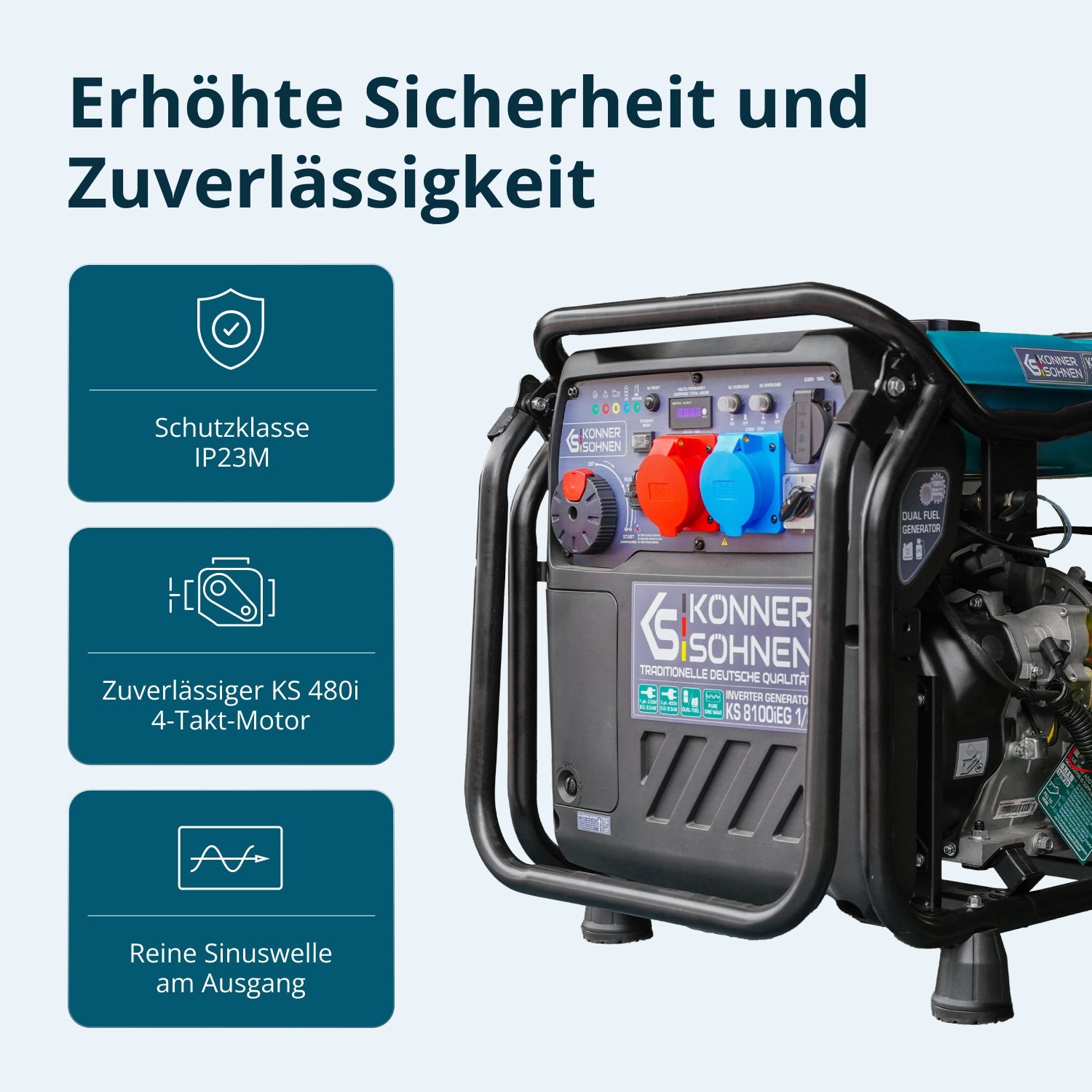 Inverter-Generator KS 8100iEG 1/3 – Inverter-Generatoren