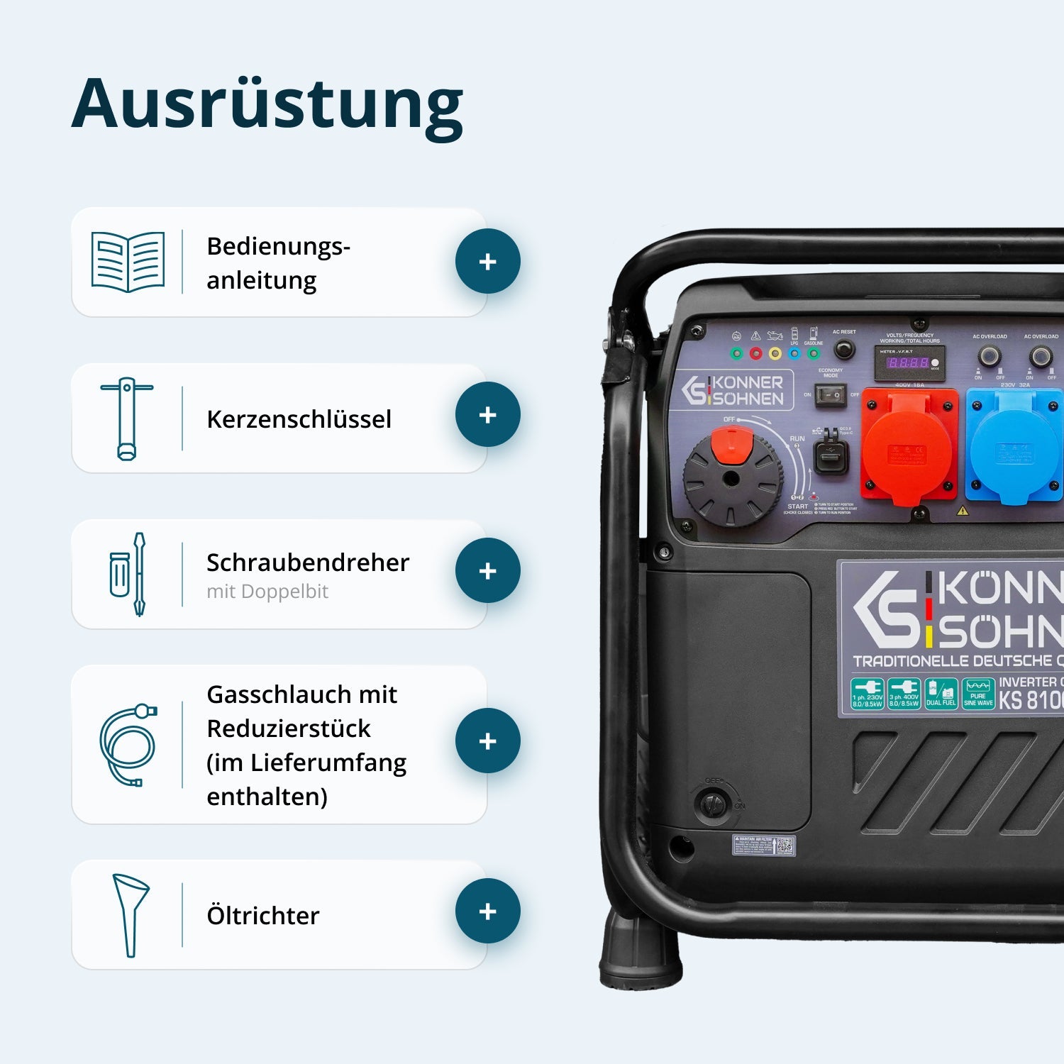 Inverter-Generator KS 8100iEG 1/3 – Inverter-Generatoren