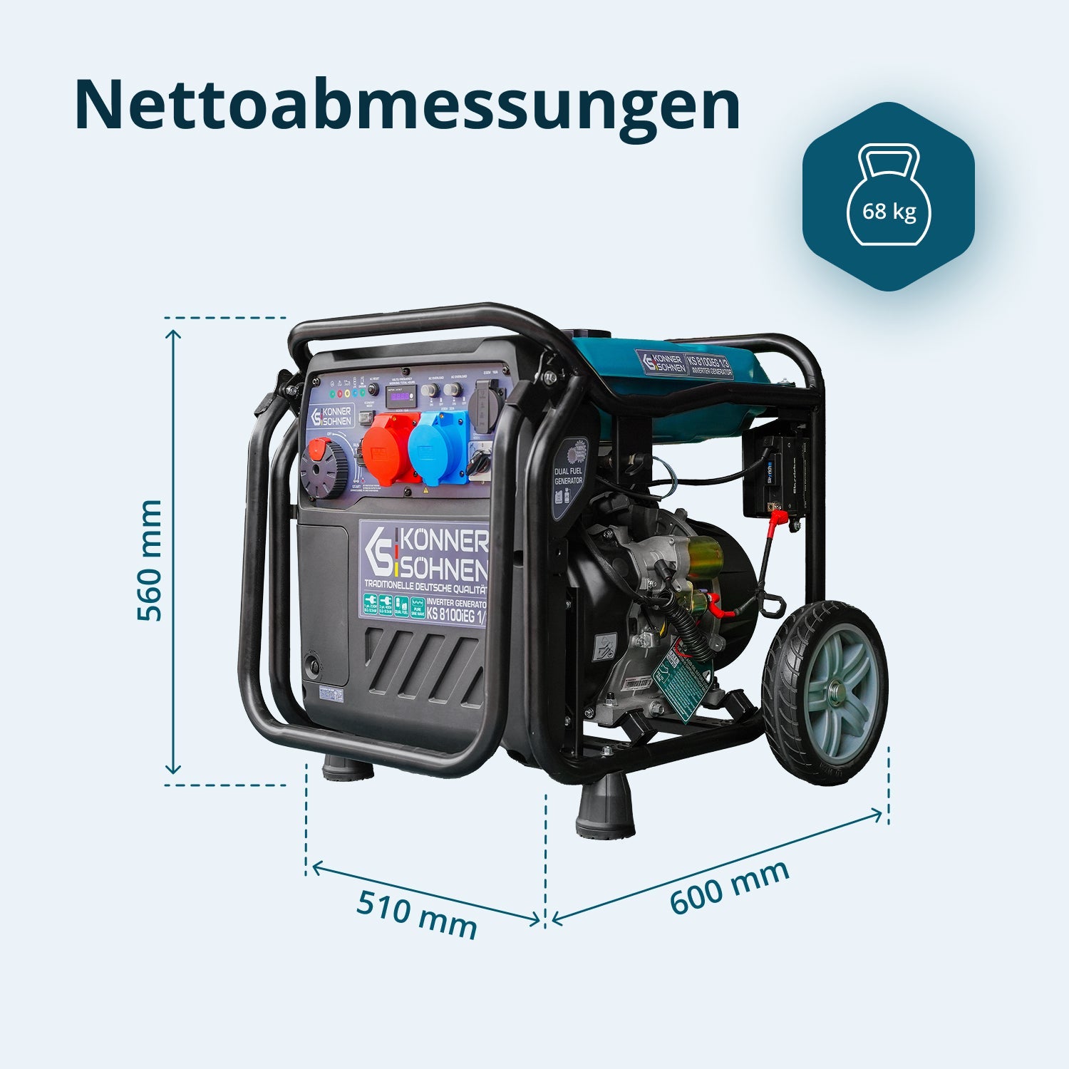Inverter-Generator KS 8100iEG 1/3 – Inverter-Generatoren