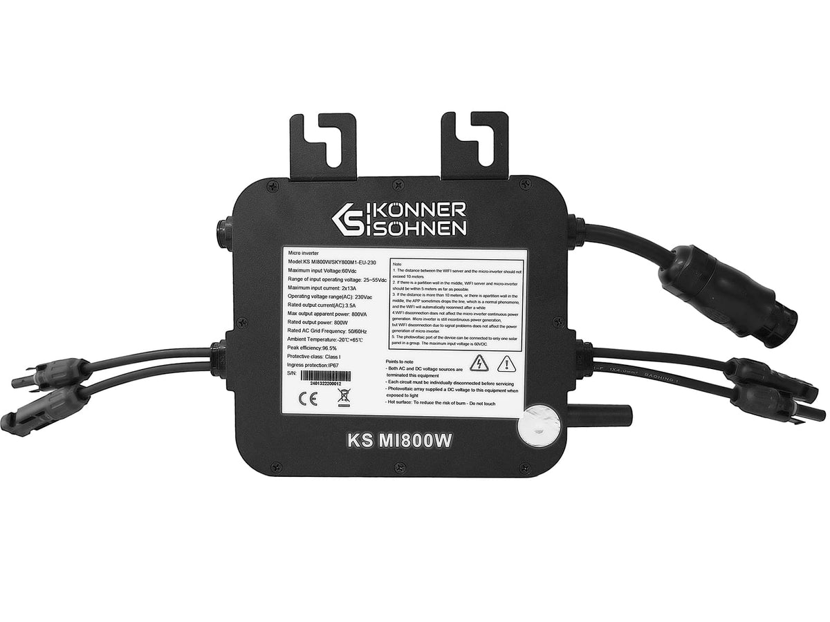Balkon-Solarsystem KS SBS800-SET3 – Balkonkraftwerke