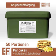 EF MEALS Pfannkuchen mit Äpfeln und Schokolade (5,5kg) (ESL) 2 x 25 Portion